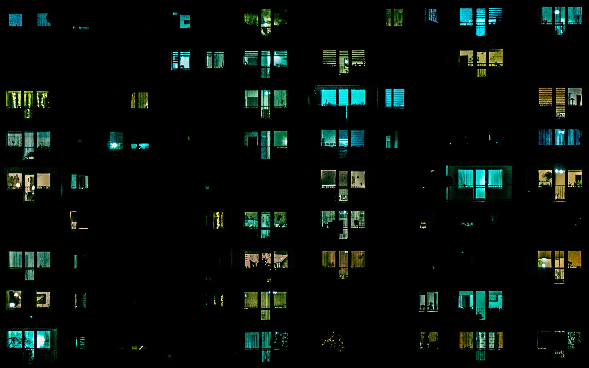 Nightlife colors