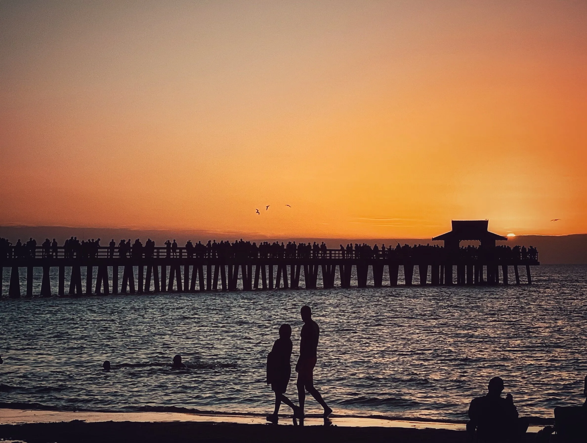 Sunset at Naples
