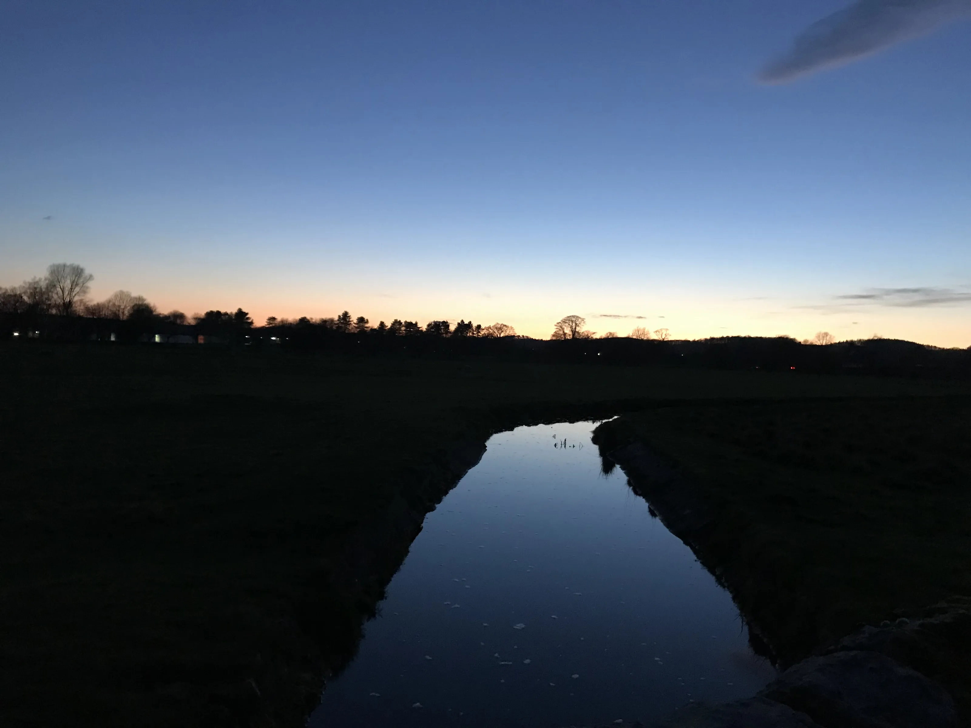 Sunset at Skipton