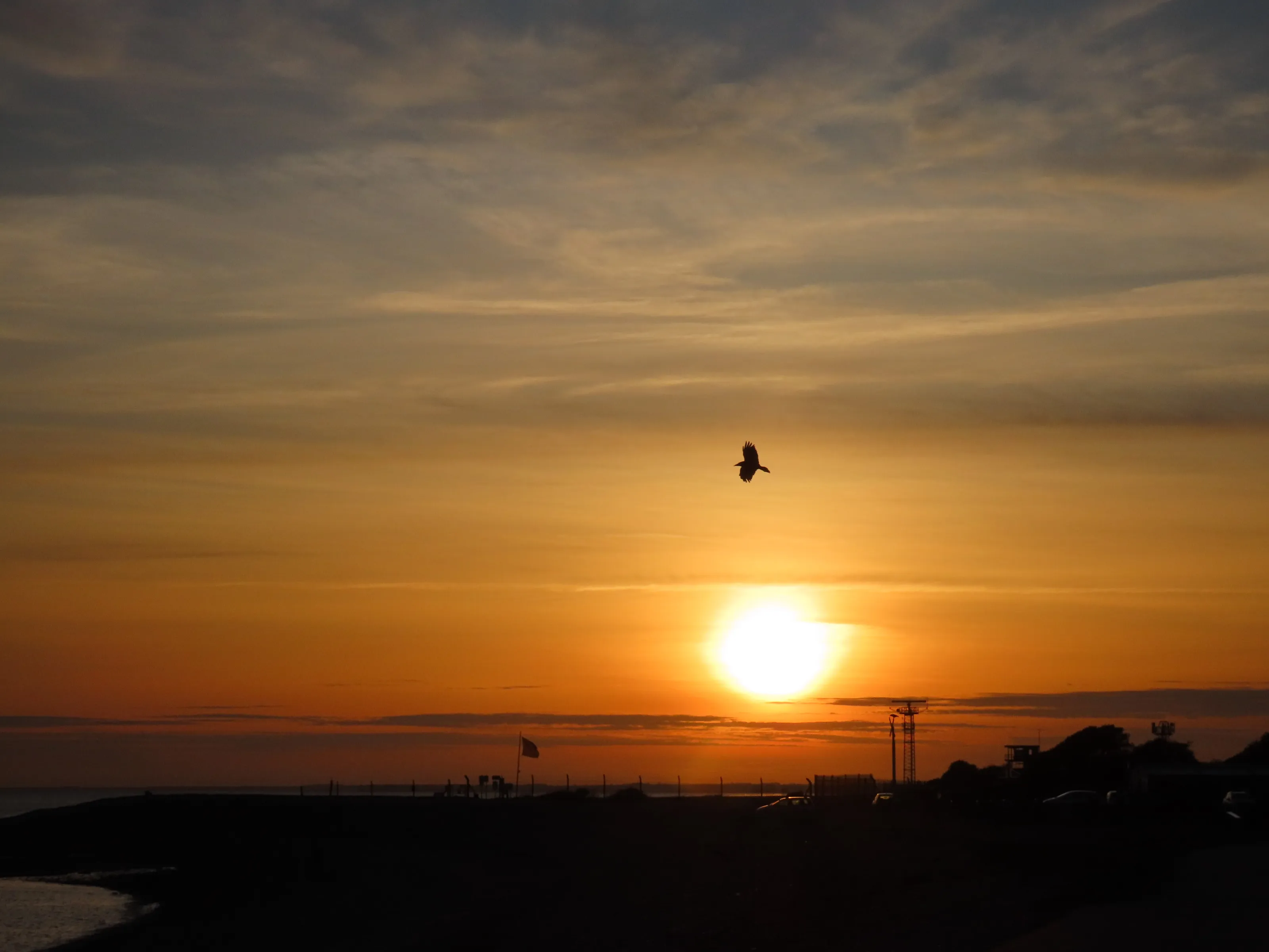 Sunset over Stokes Bay
