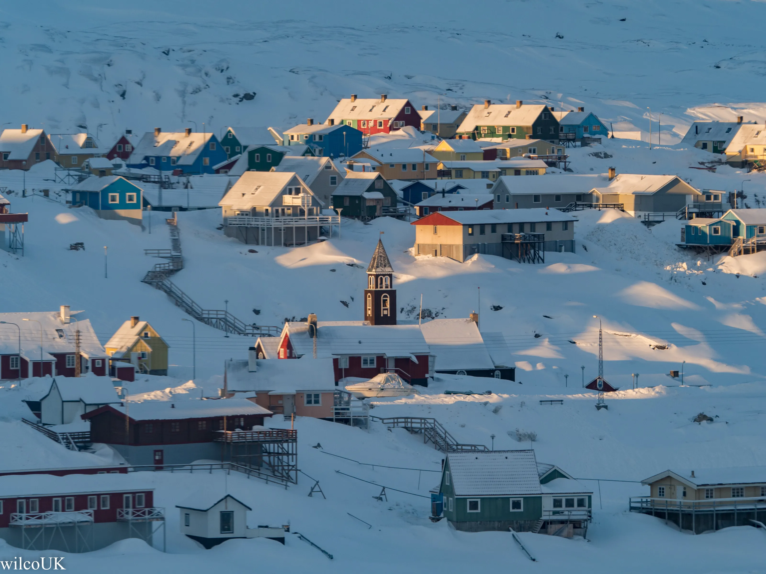 Winter wonderland in Ilulissat, Greenland