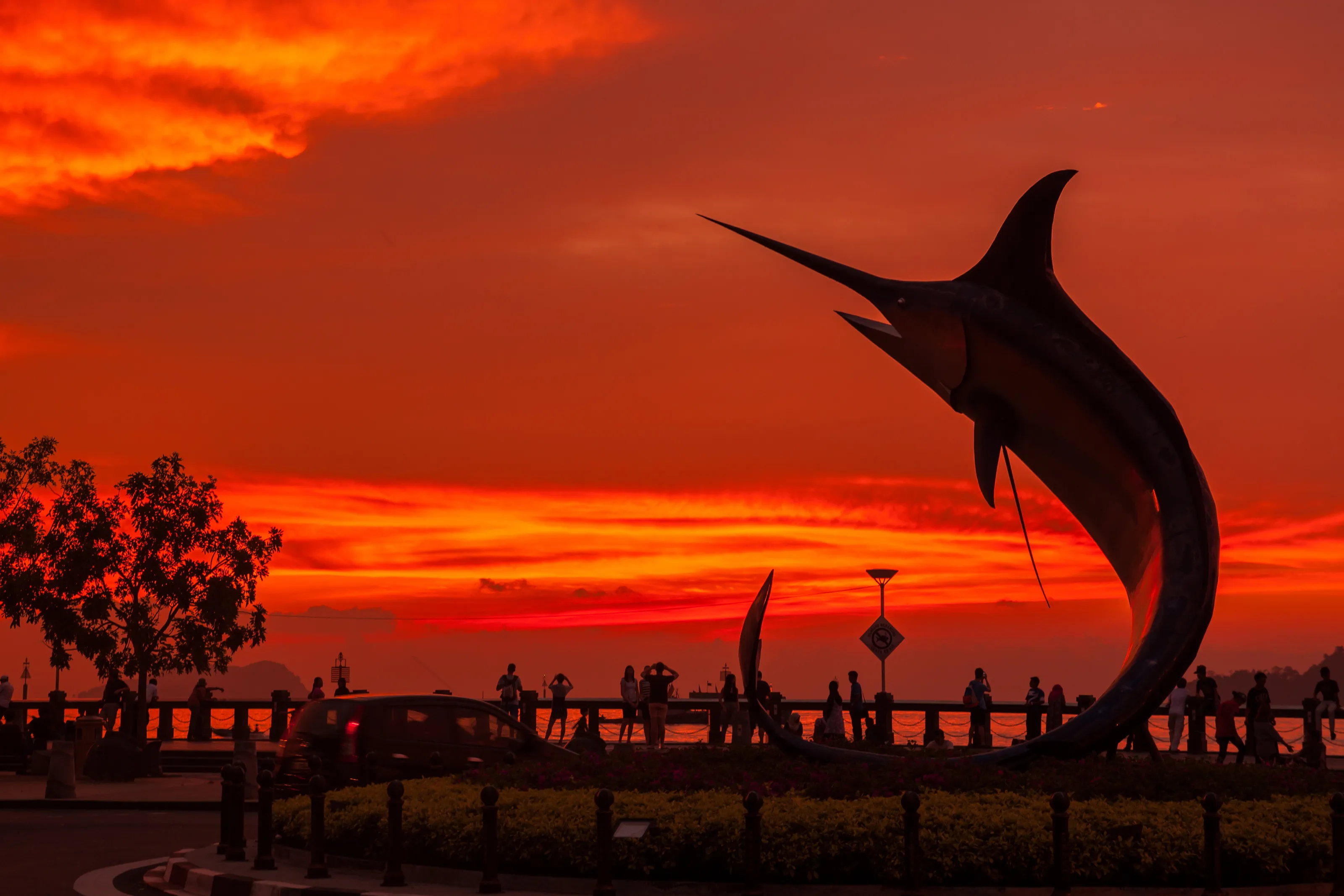 Borneo sunset