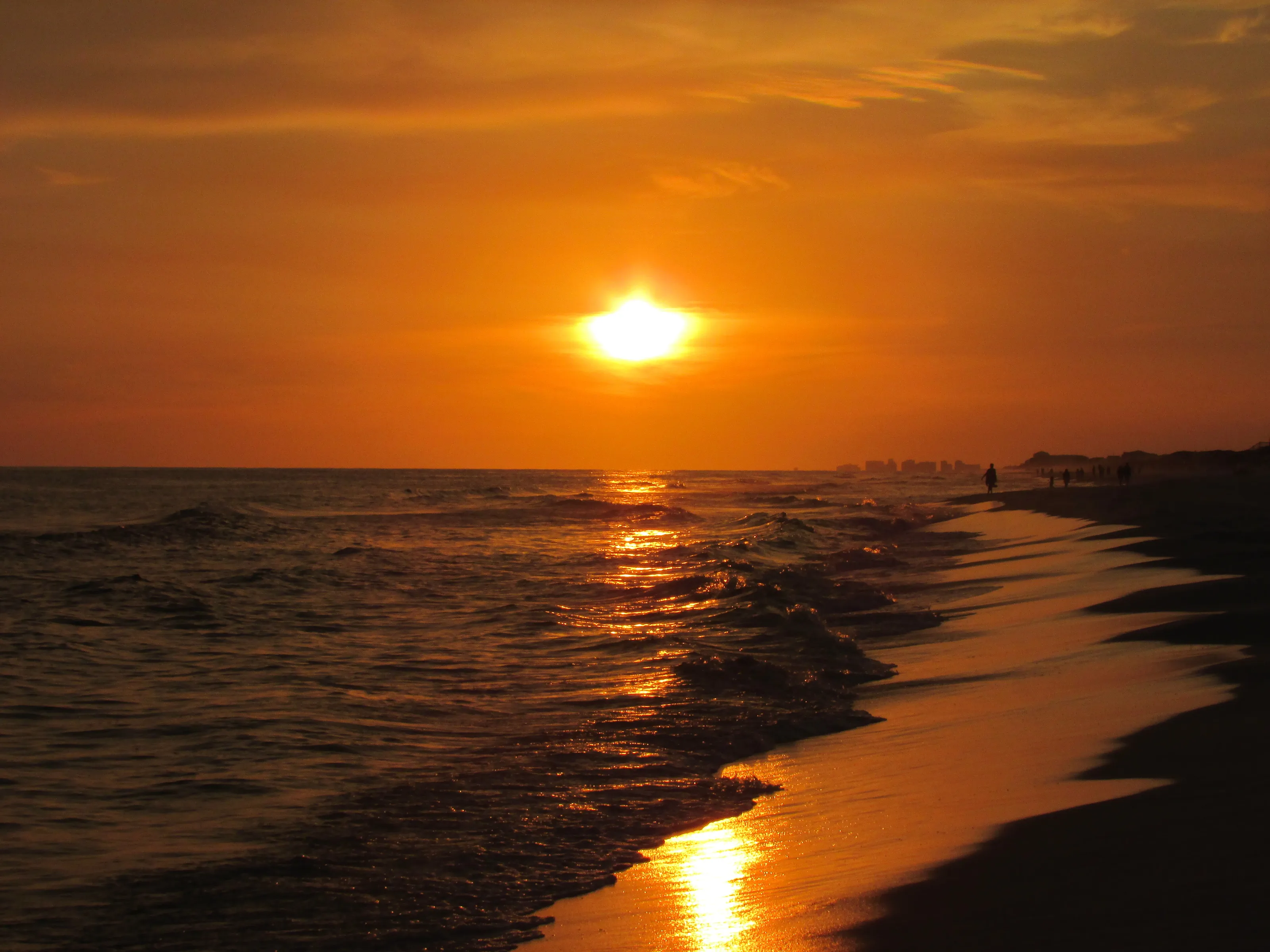 Sunset over Seaside