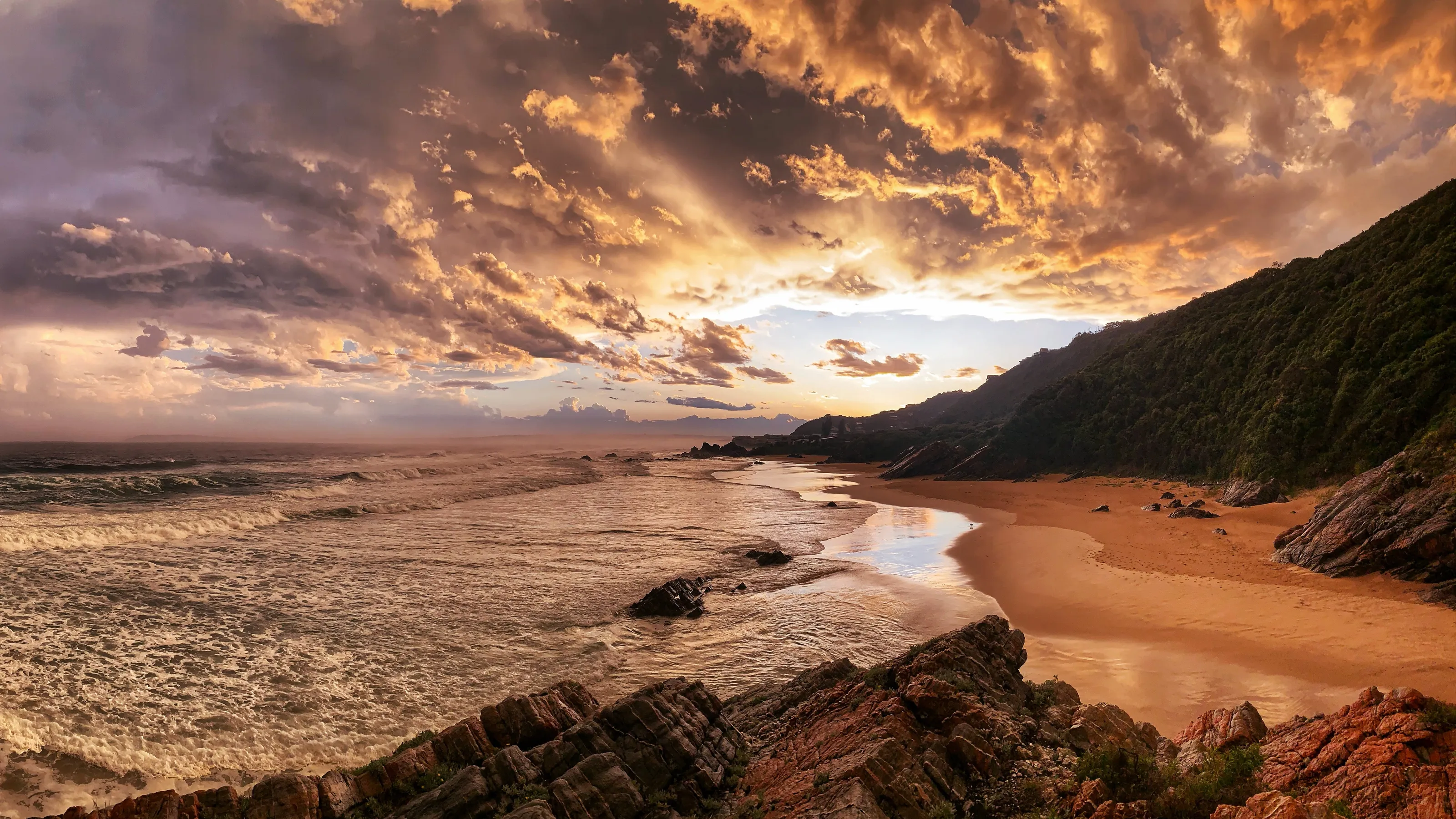 Sunset at Keurboomstrand