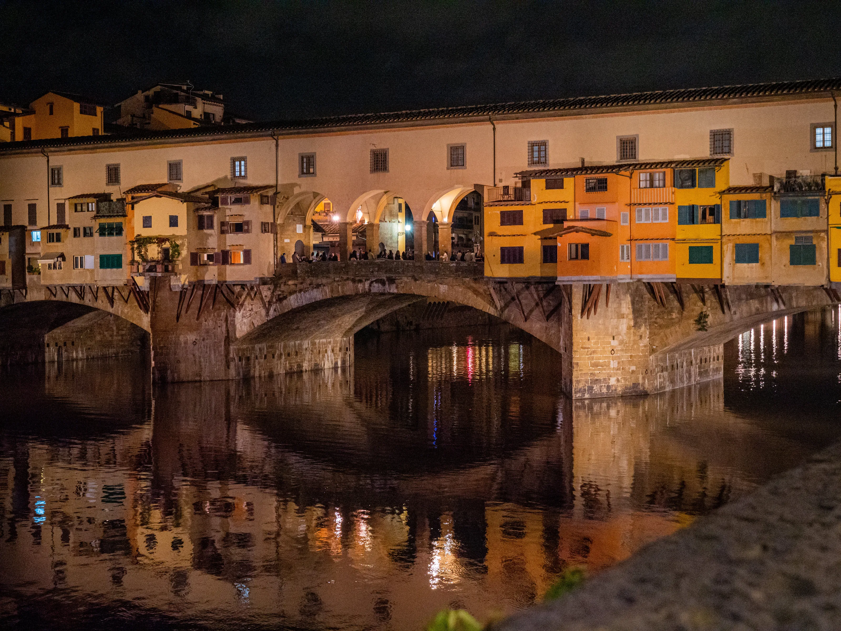 The old bridge of Florence