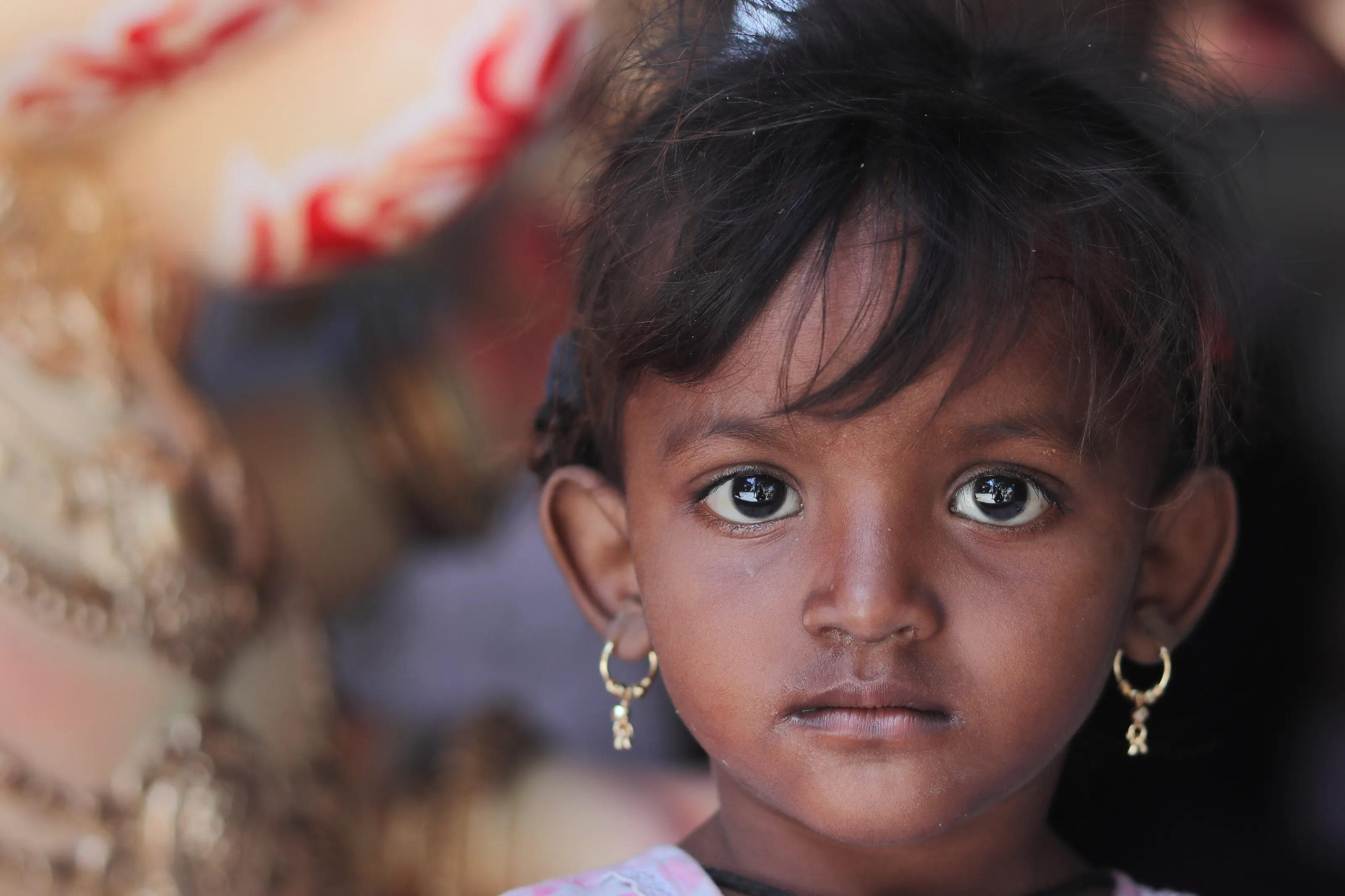 Portrait of a young girl