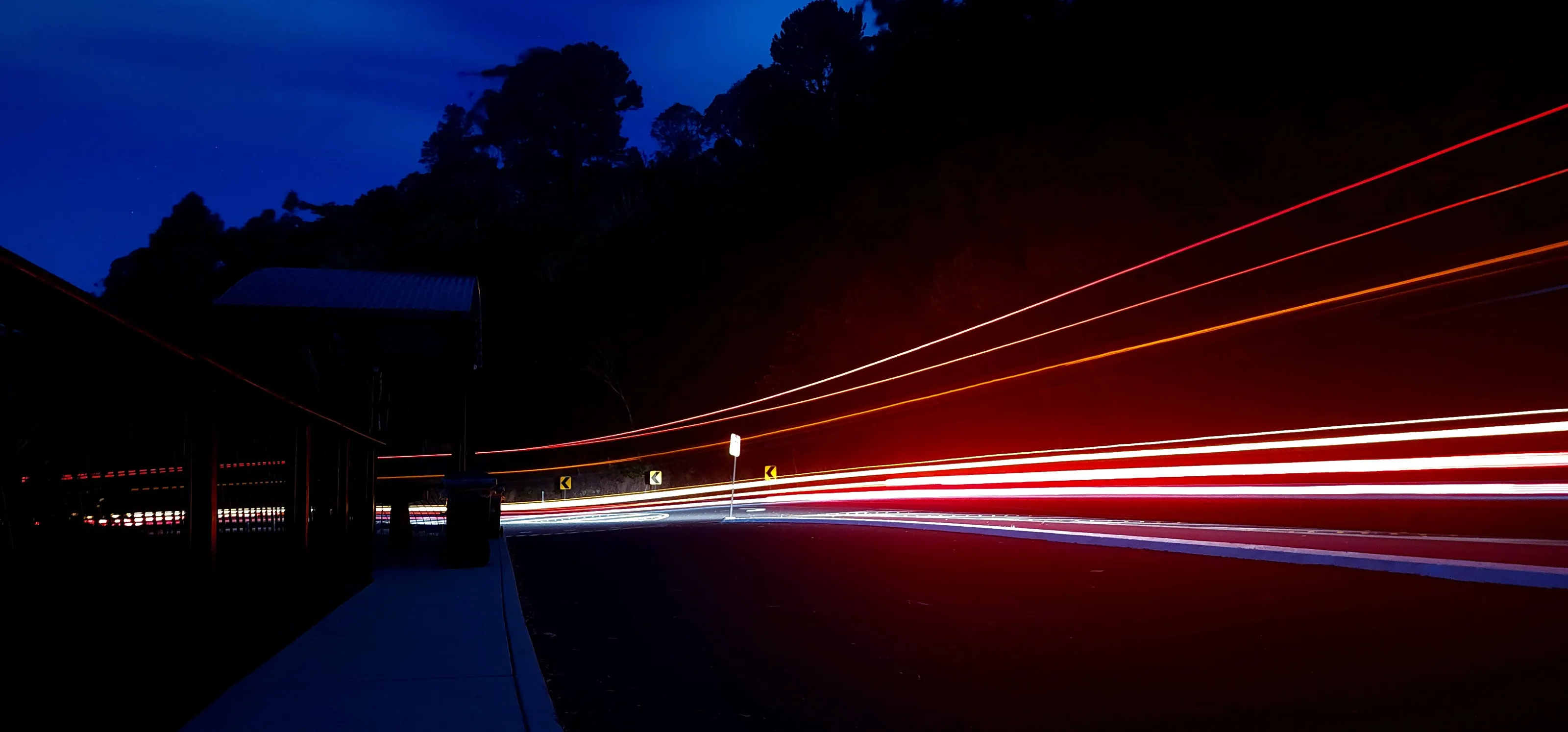 Light trails Kuranda Cairns
