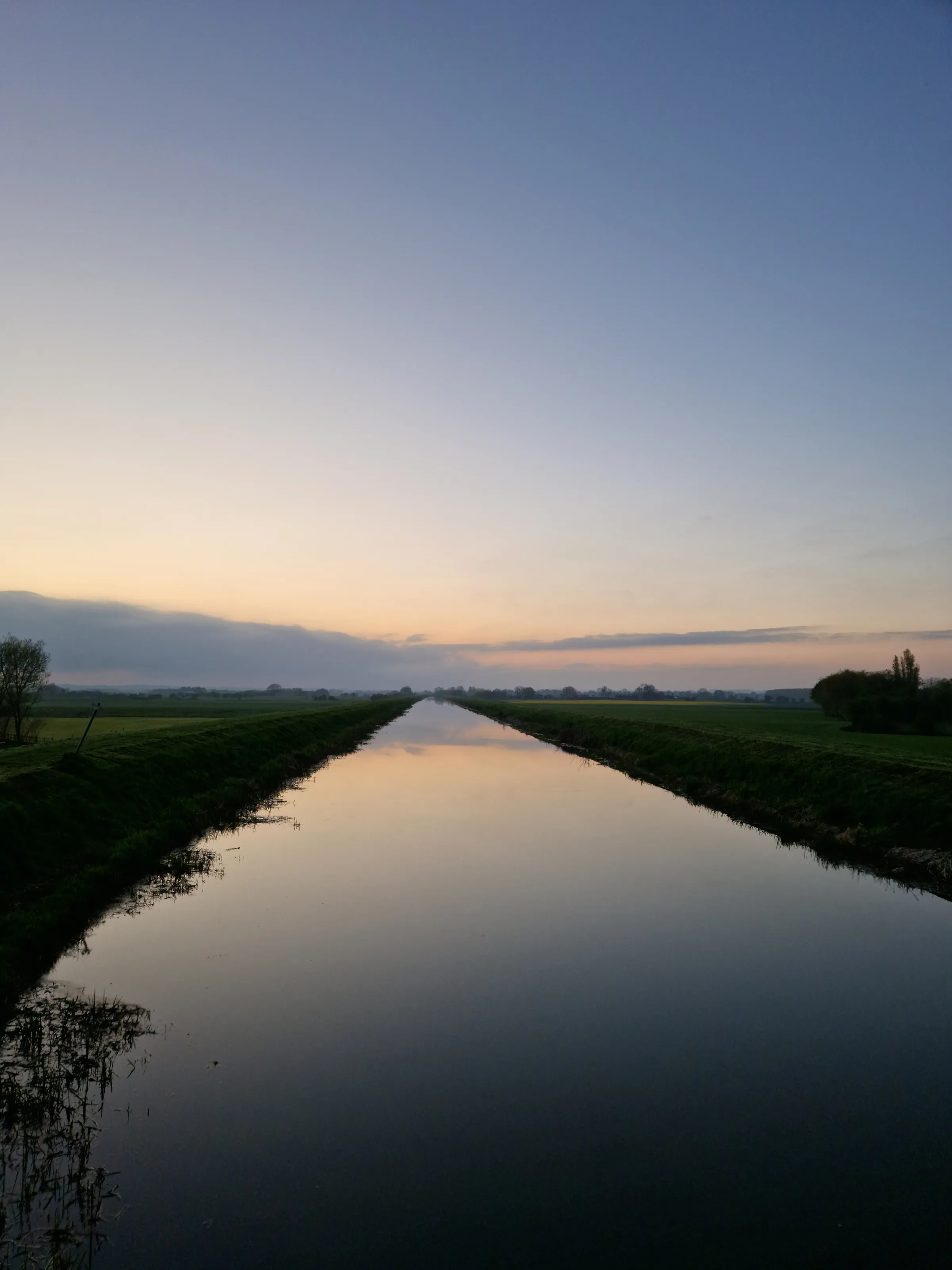 Wainfleet at sunset
