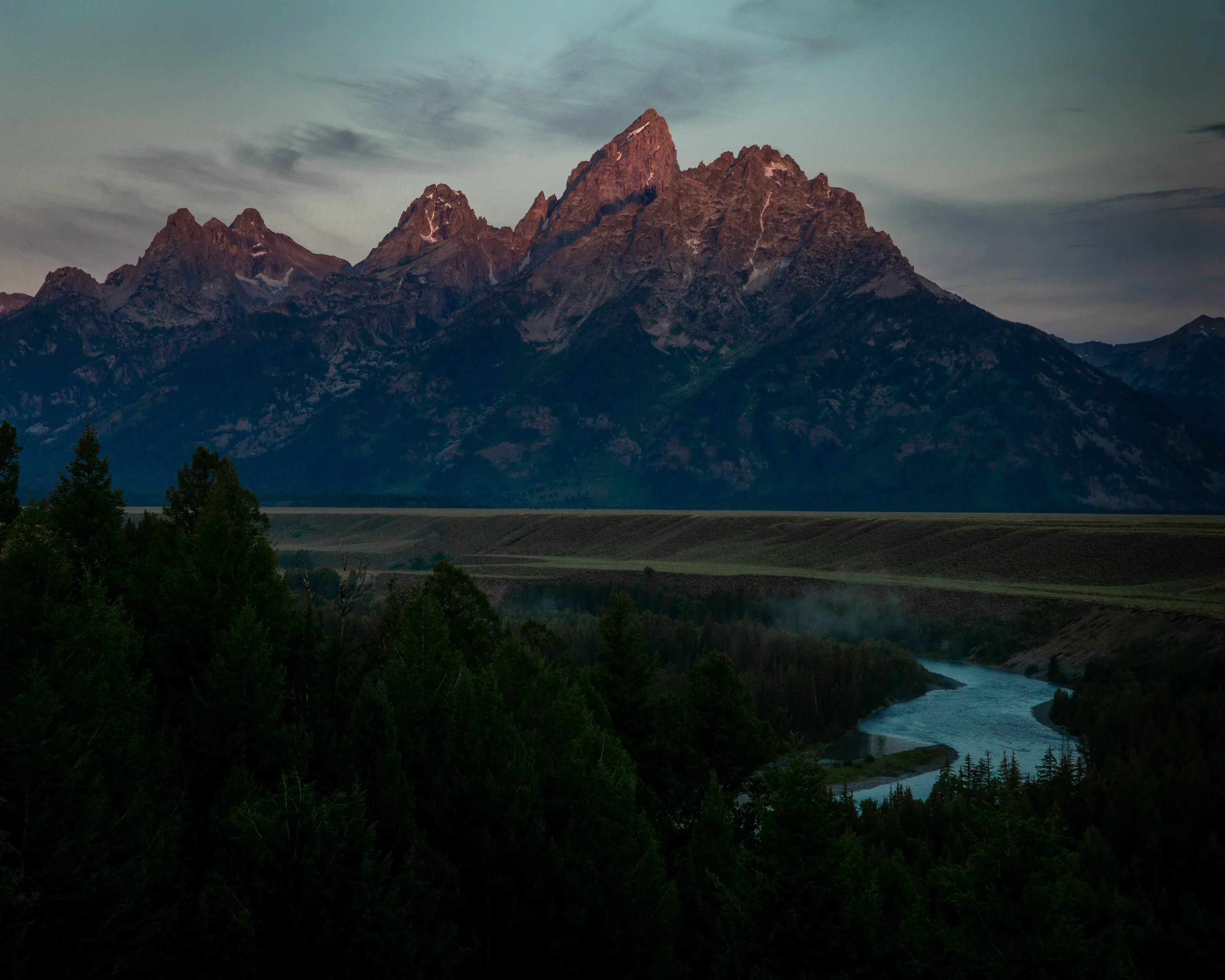 Morning Teton Glow