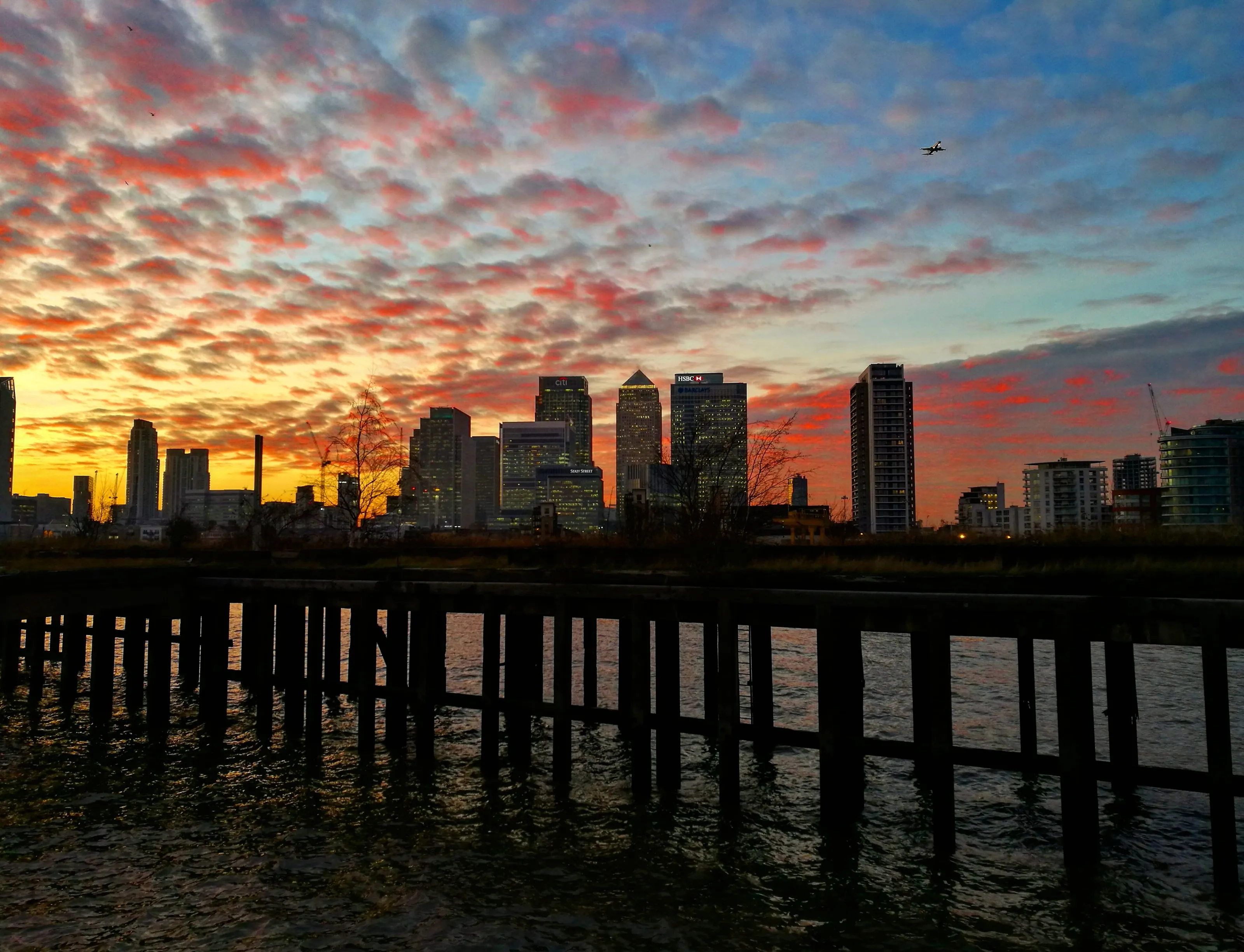 The old Pier - O2 Arena
