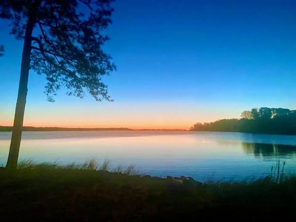 Sunrise over the Piankatank River