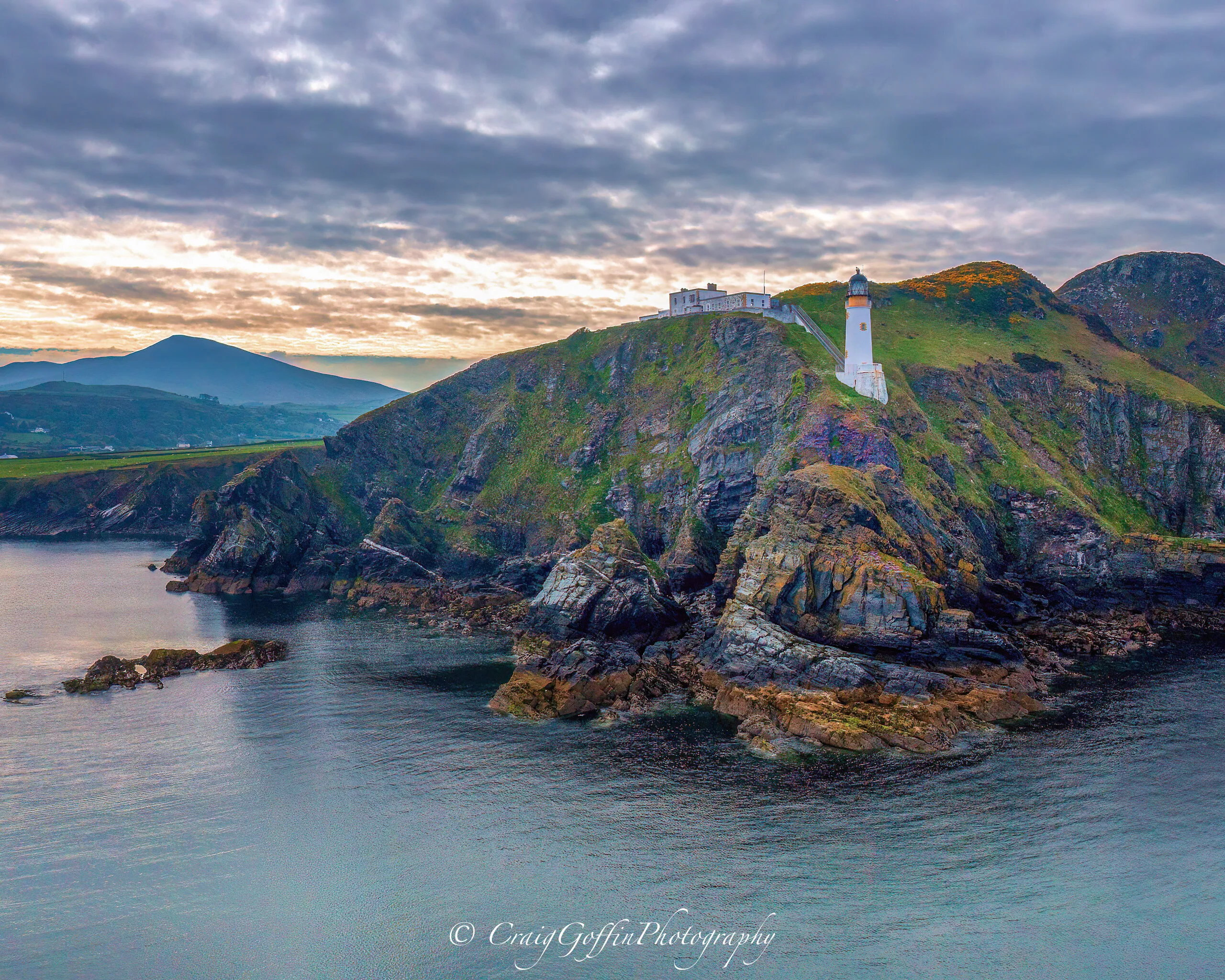 Maughold Lighhouse Isle of Man