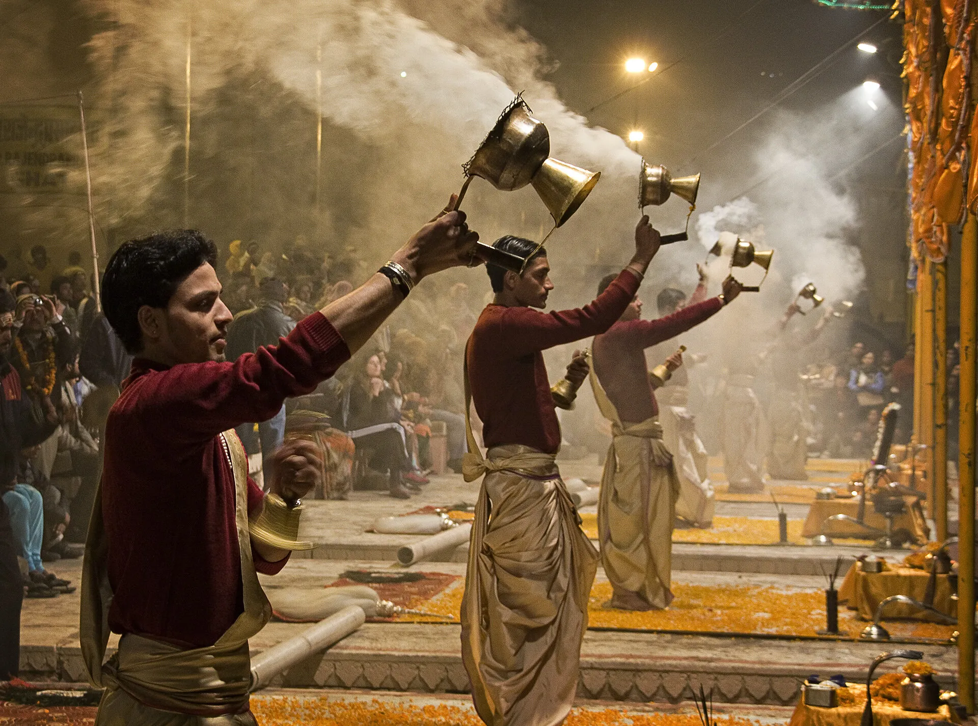 Praying on the Ganges