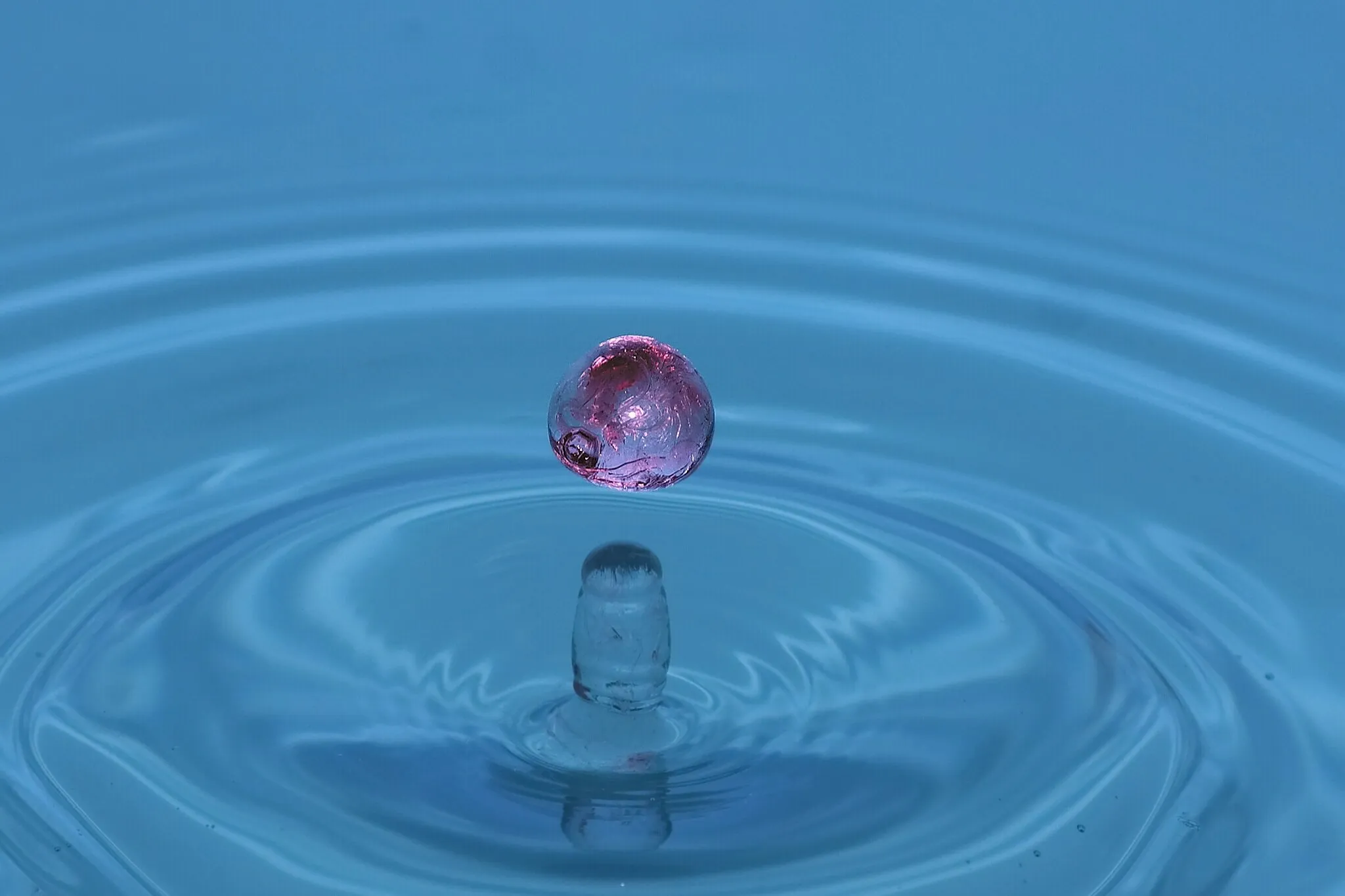 Purple drop