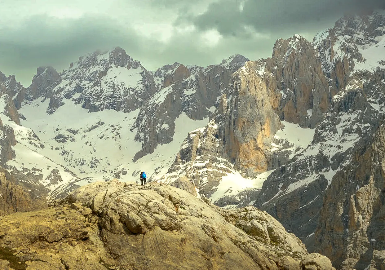 above the hill, under mountains