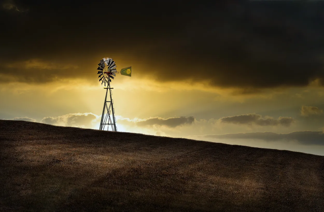Golden Windmill