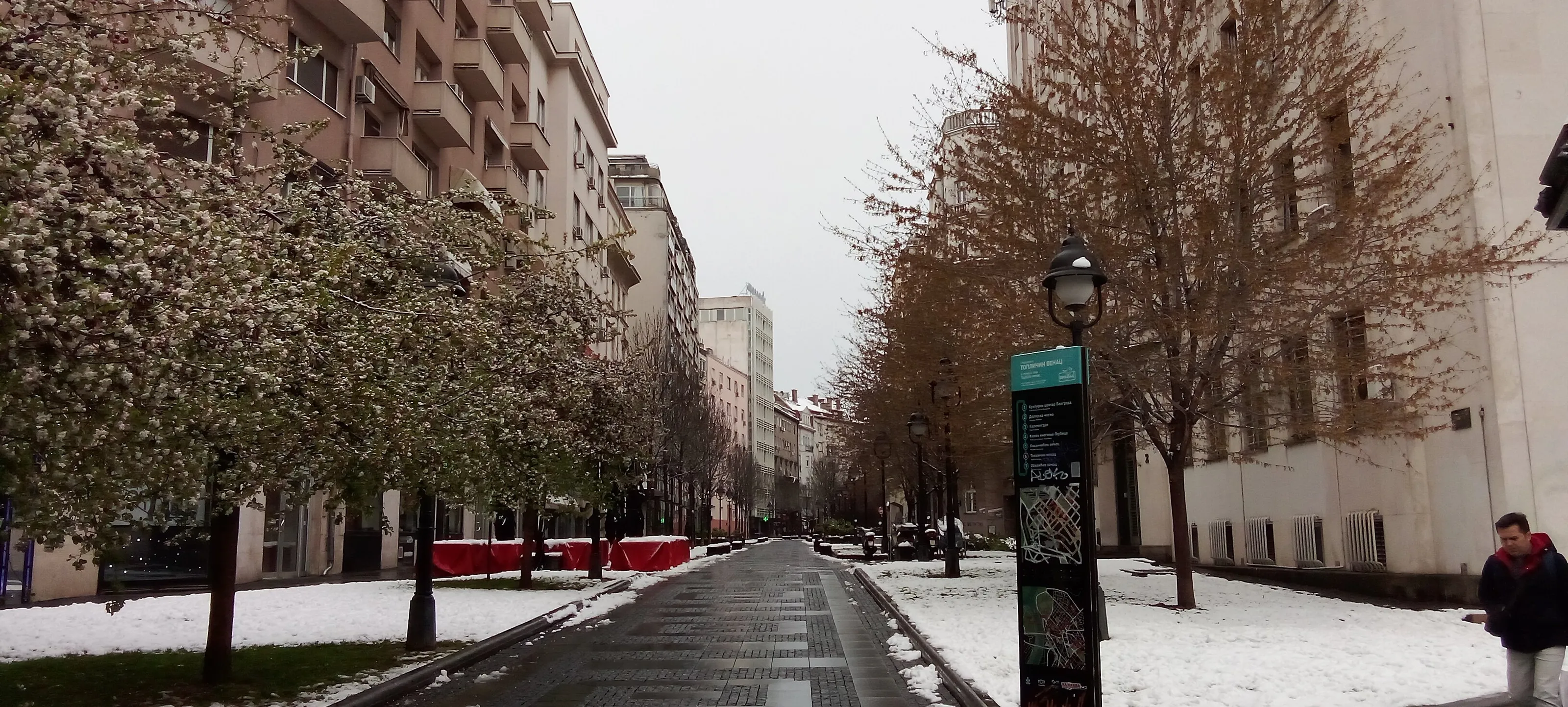 snow in april
