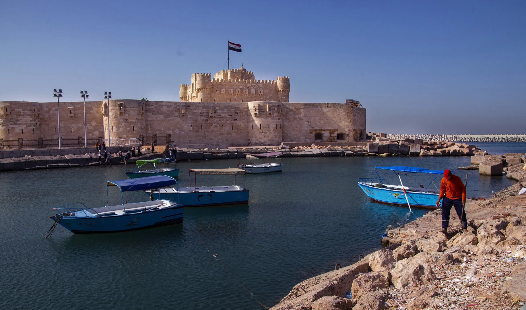 Citadel of Qaitbay in Alexandria