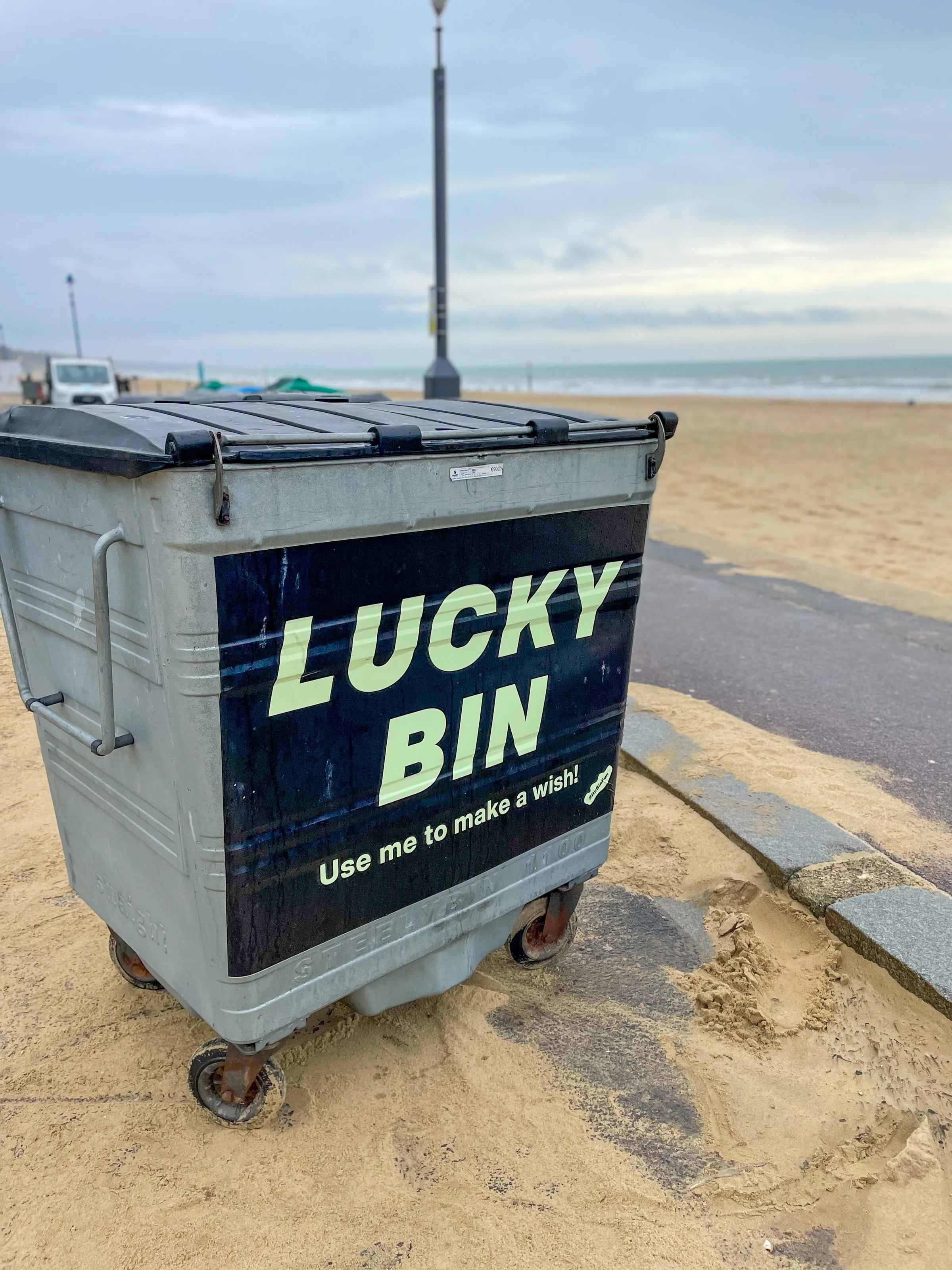 Lucky bin in Bournemouth