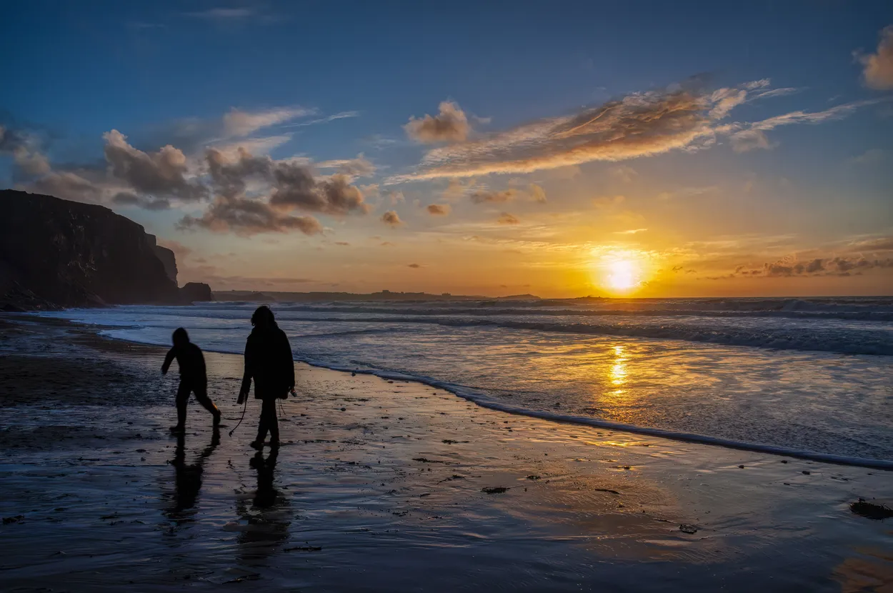 Cornish sunset