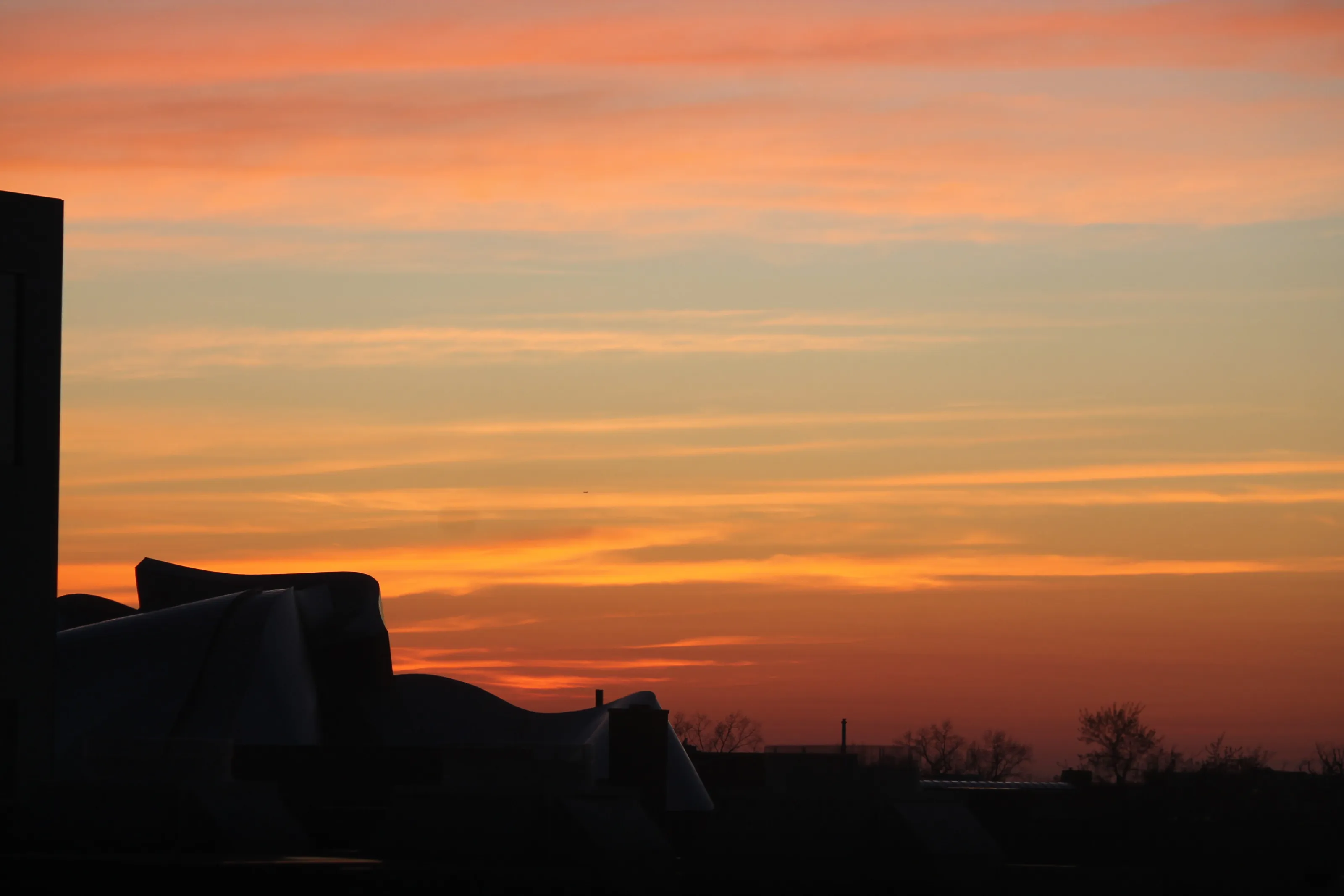 Cleveland may not be pretty, but sunsets are!