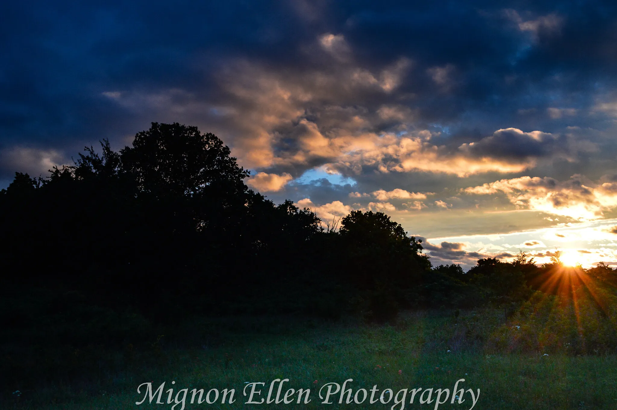Passing sunset