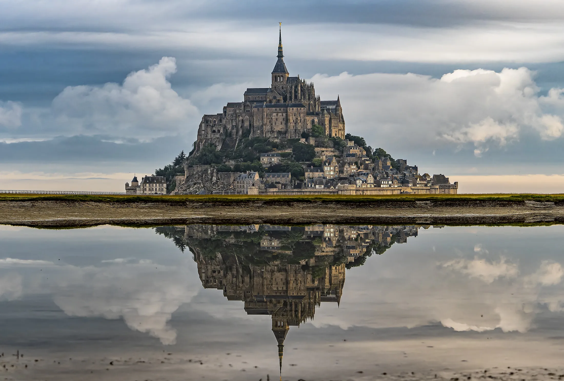 Mont Saint Michel in version "Castle in the sky"