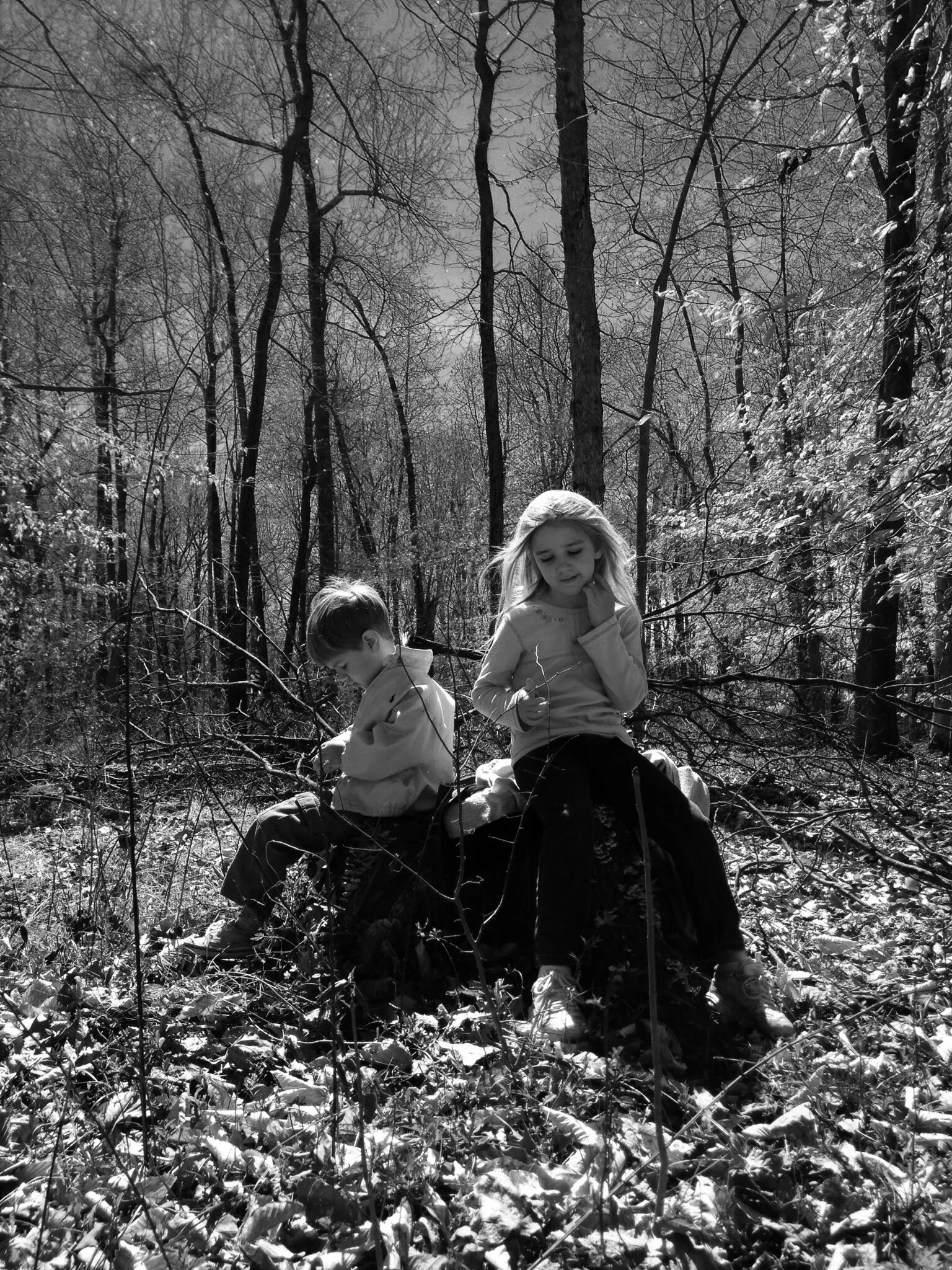 Kids in nature