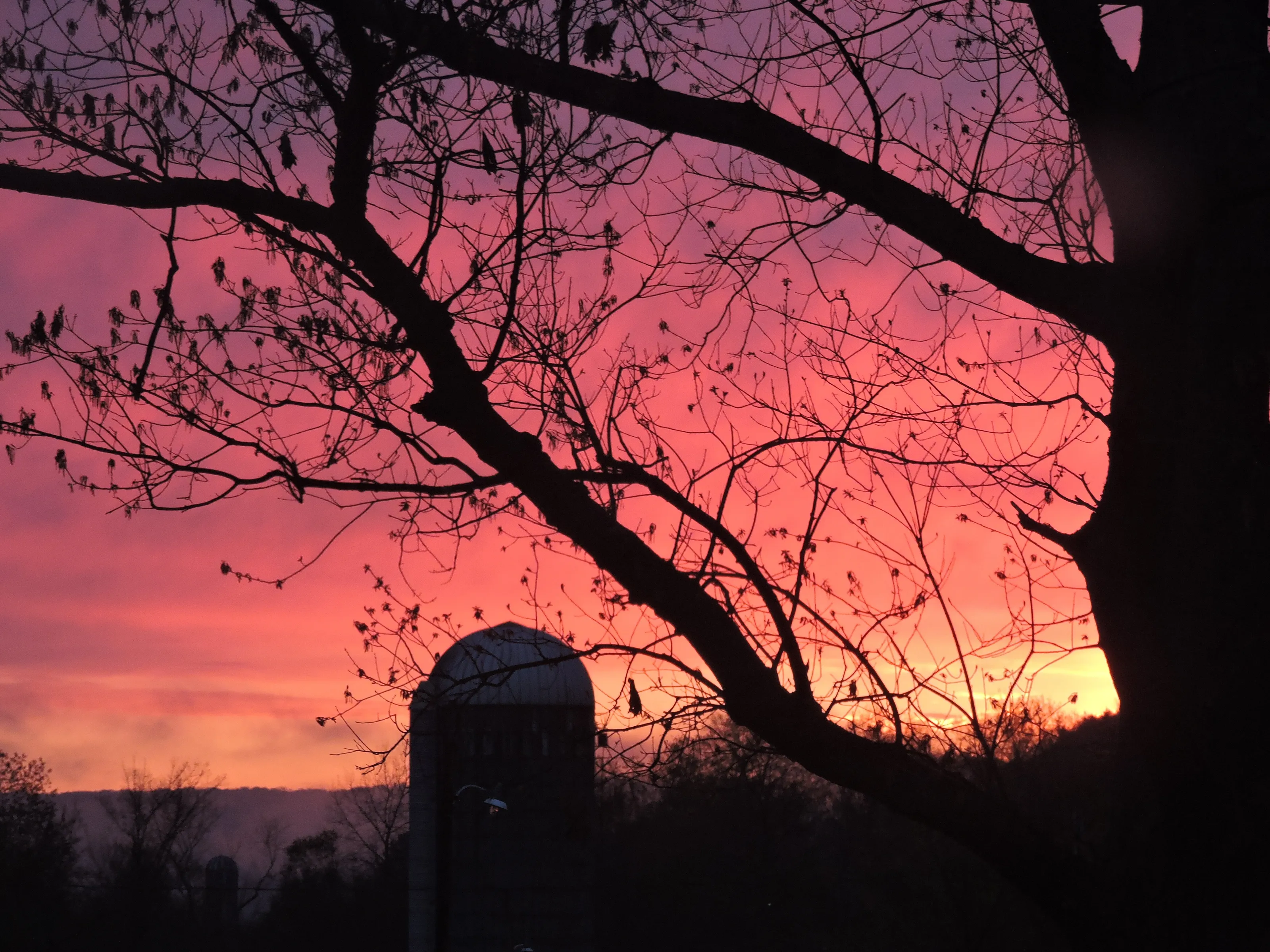 Early morning sunrise