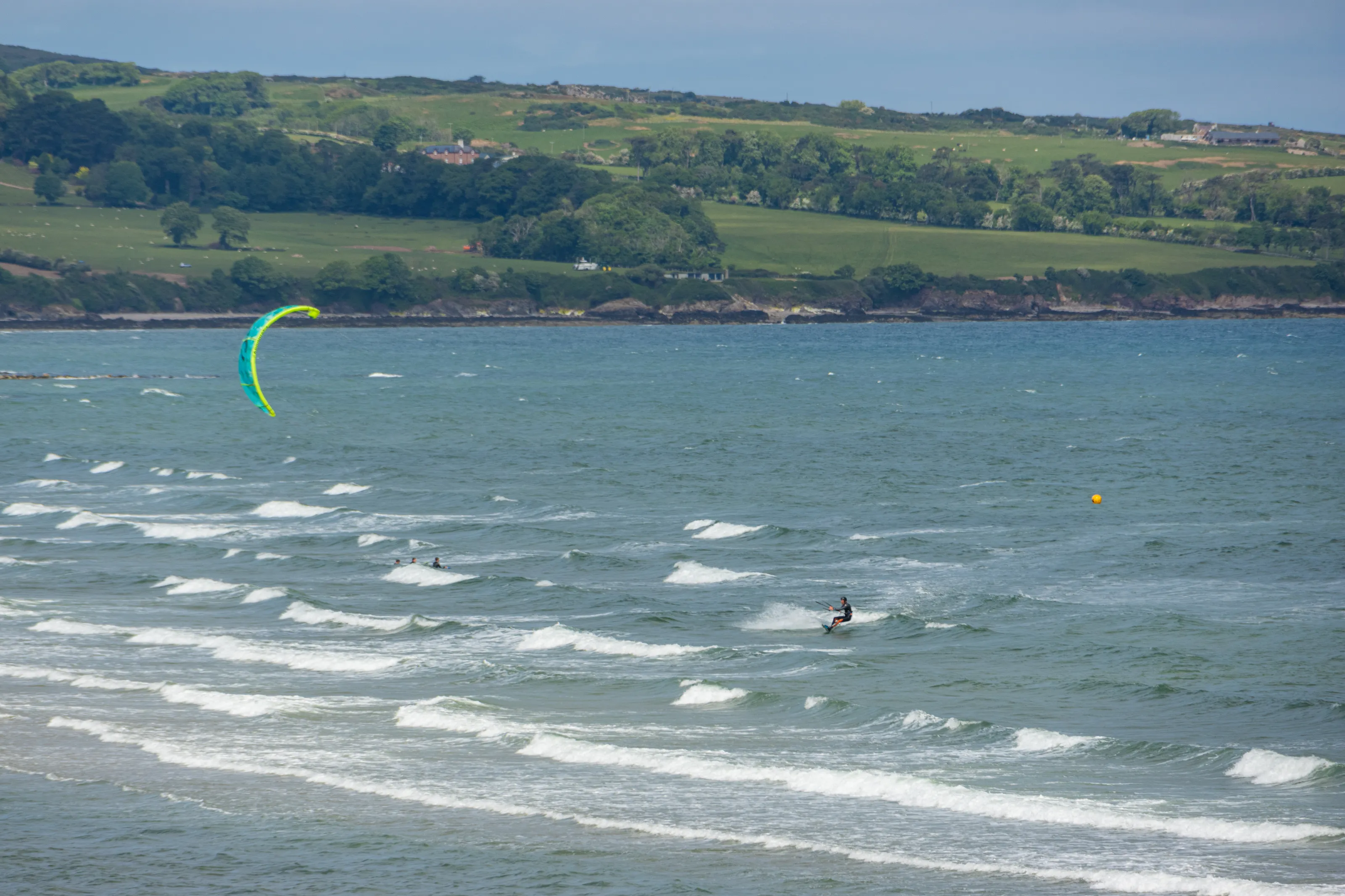Plas Lligwy Kitesurfer