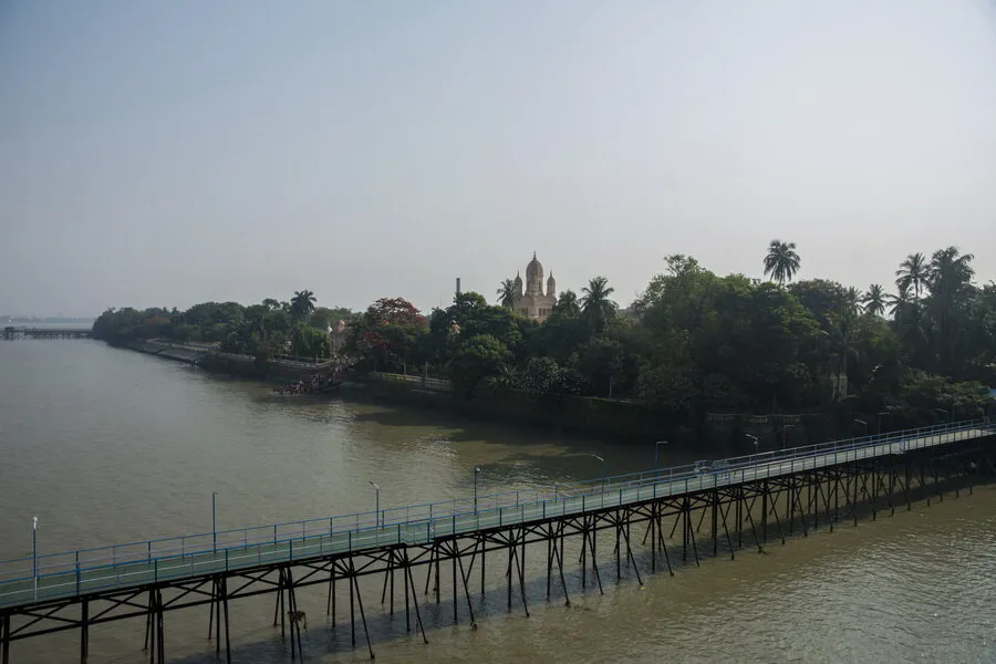 River side foot bridge