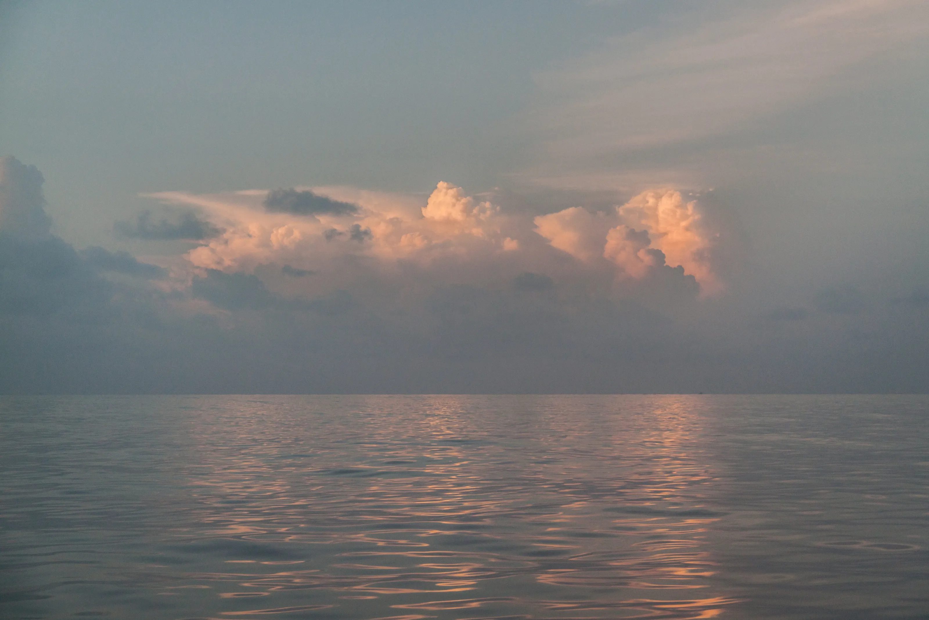 Sunrise in Gulf of Mexico