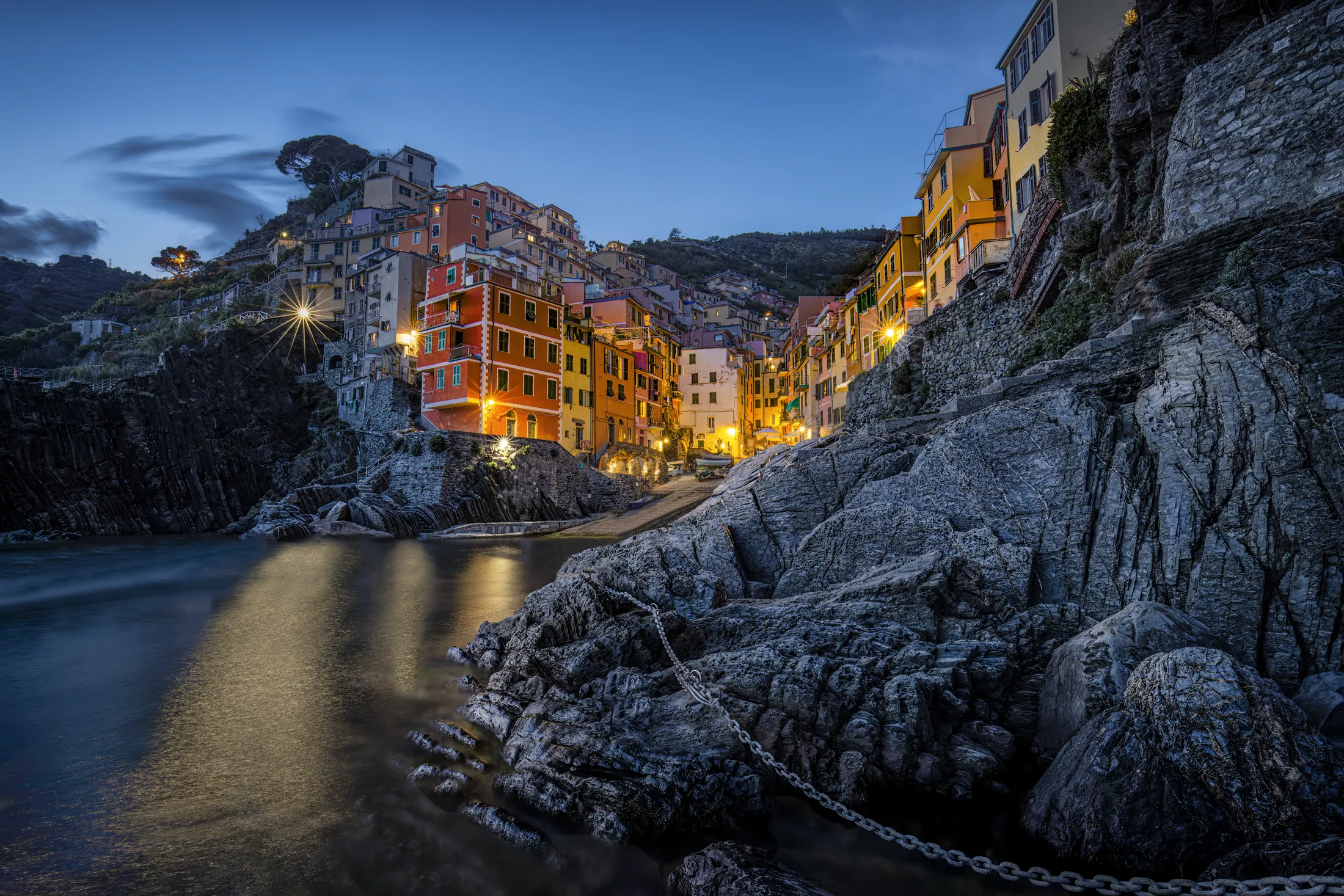 Riomaggiore Blue Italy