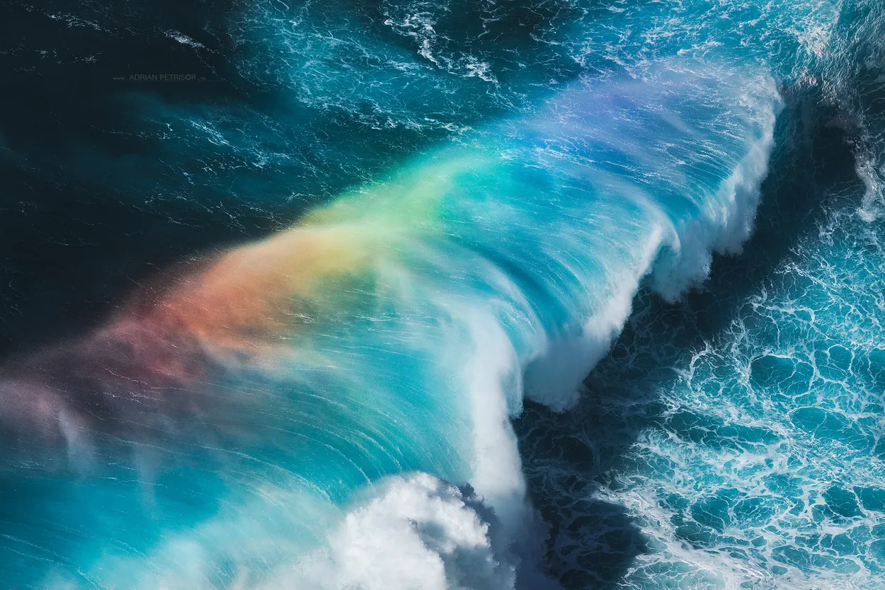 Colorful wave