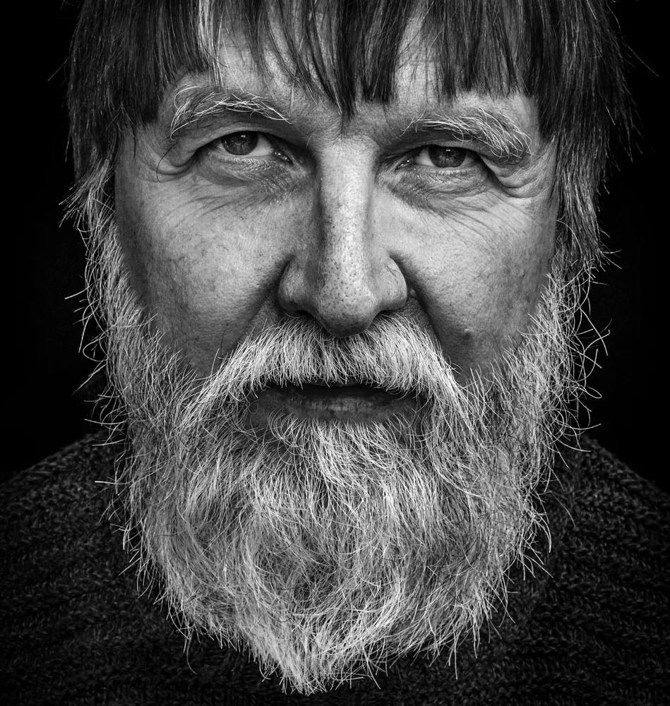 Old geezer with a beard