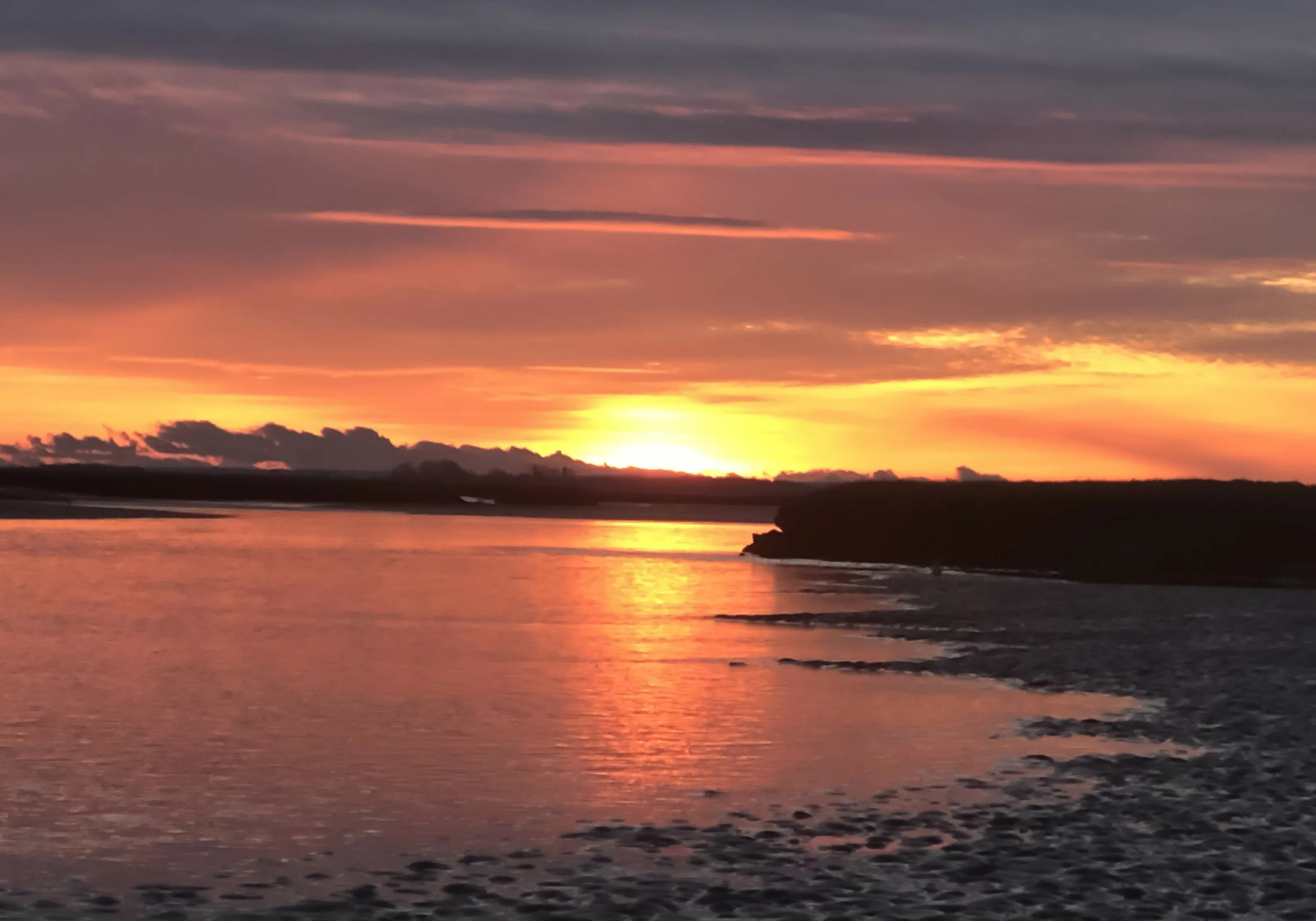 Atlantic morning before clamming starts