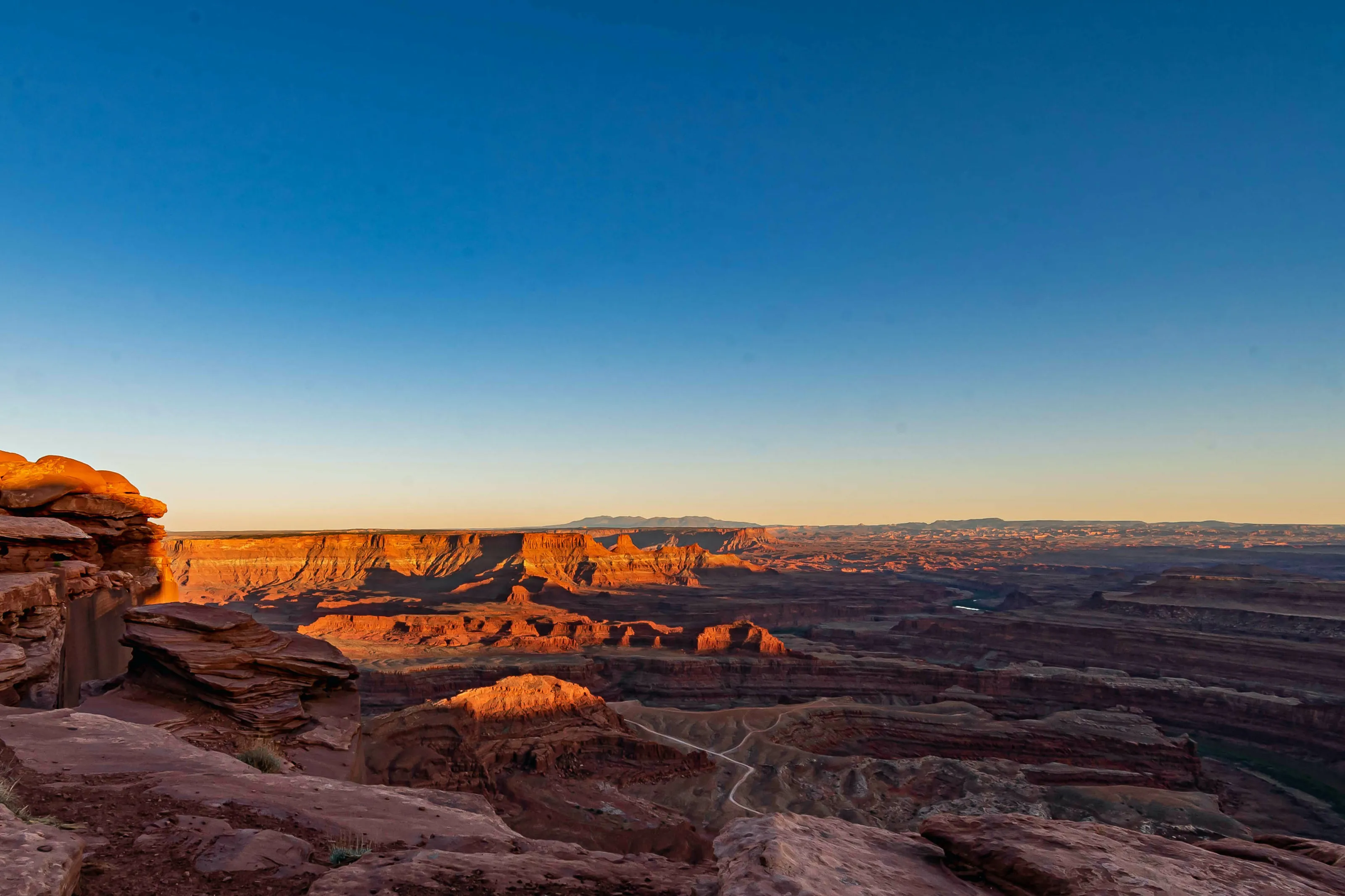 Shadows at Sunset