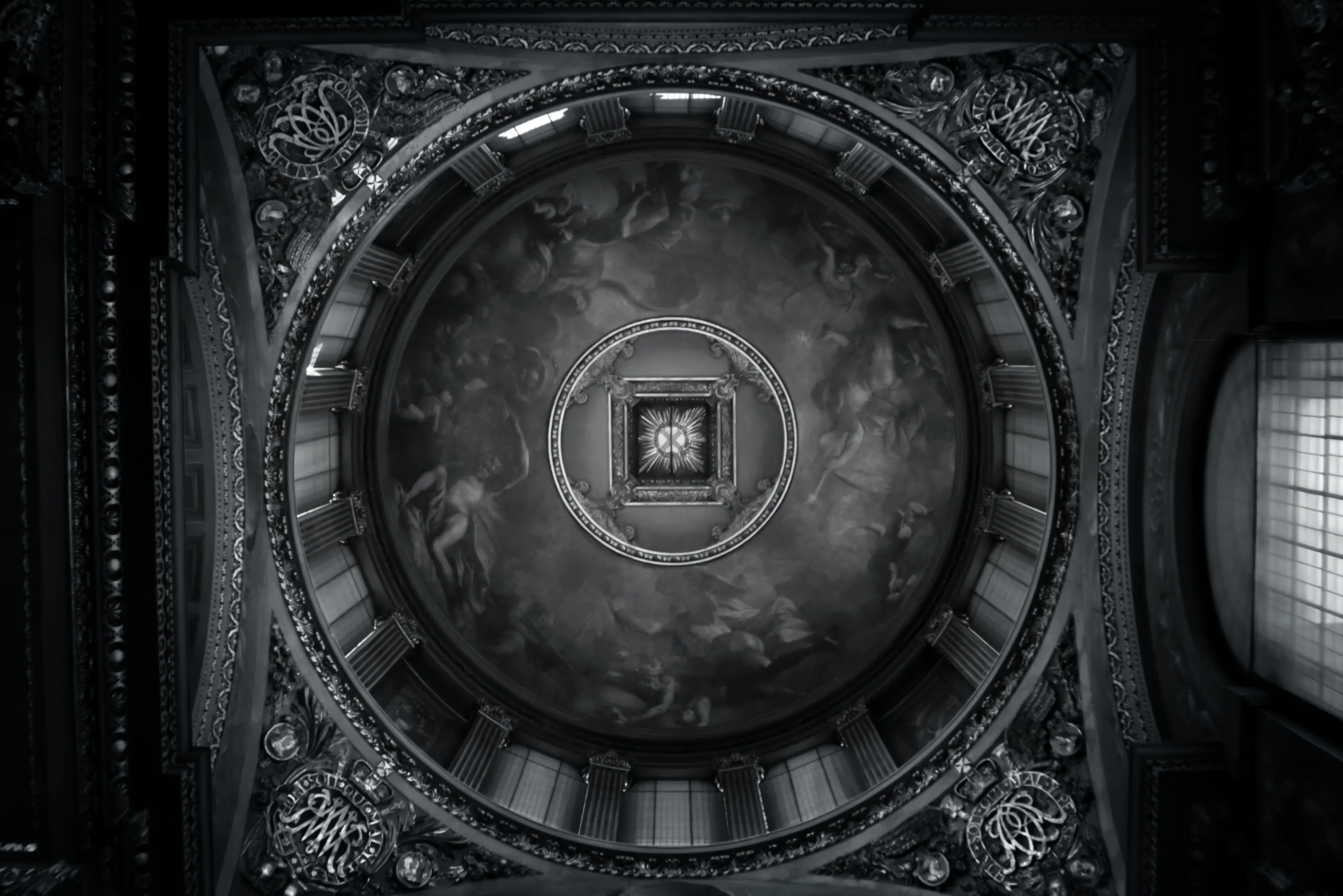 Old Royal Naval College Ceiling