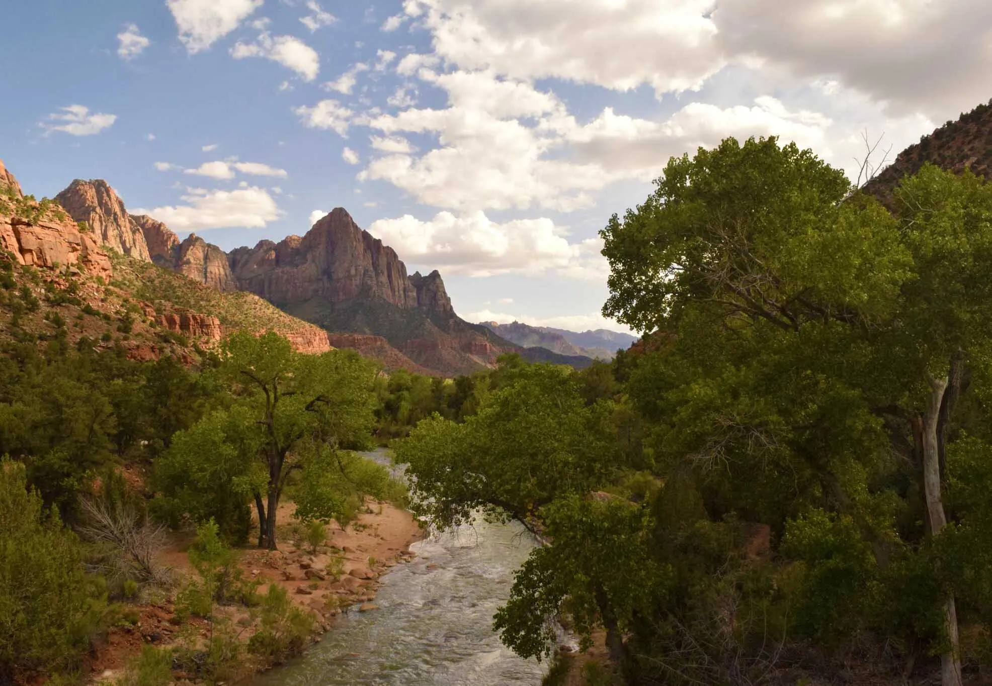 Sunset in Zion