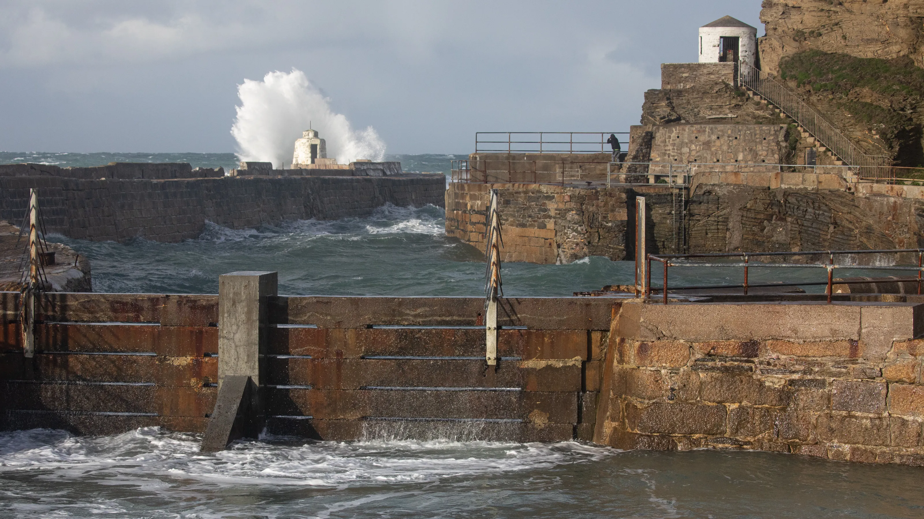 Portreath harbour