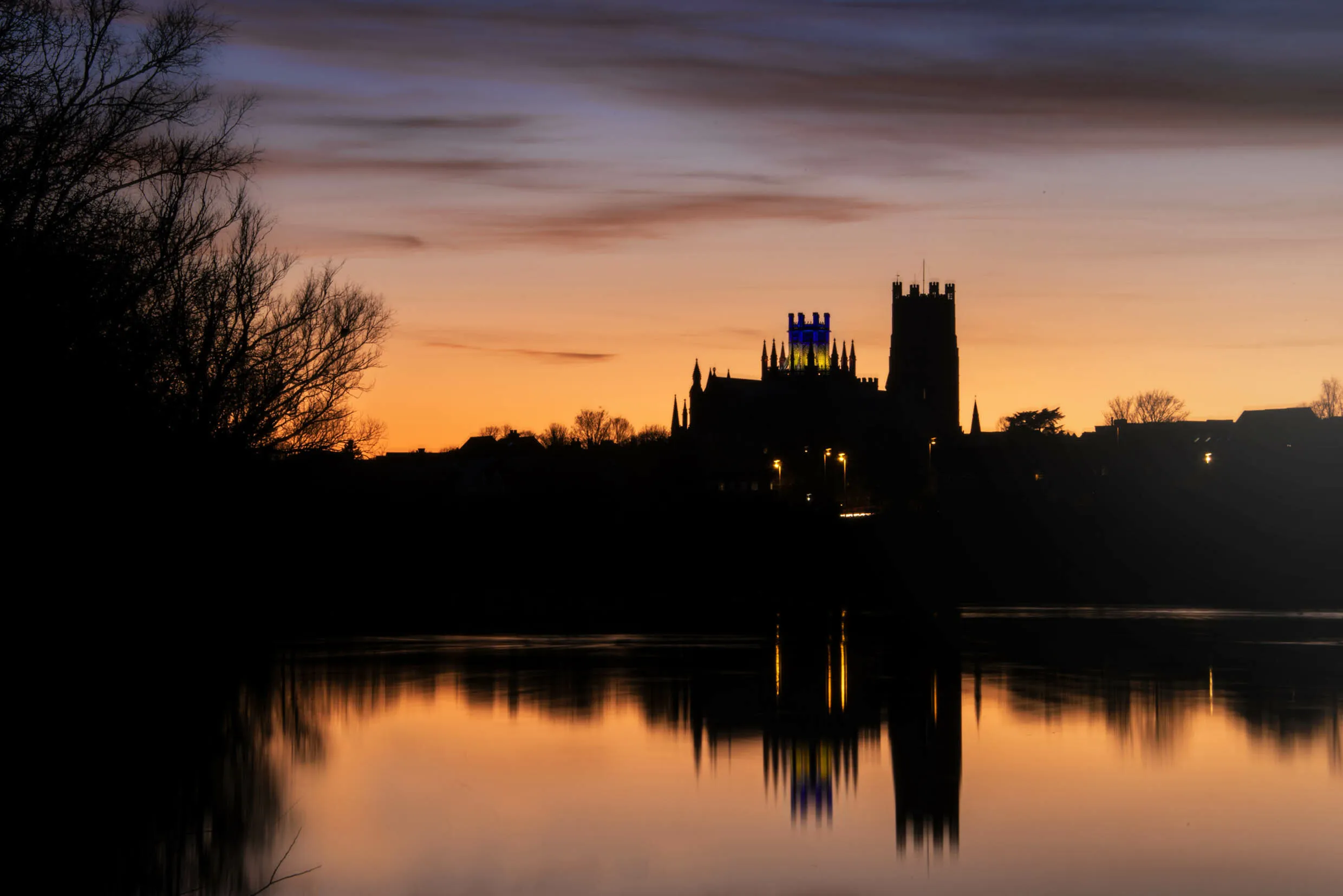 Ely cathedral reflections