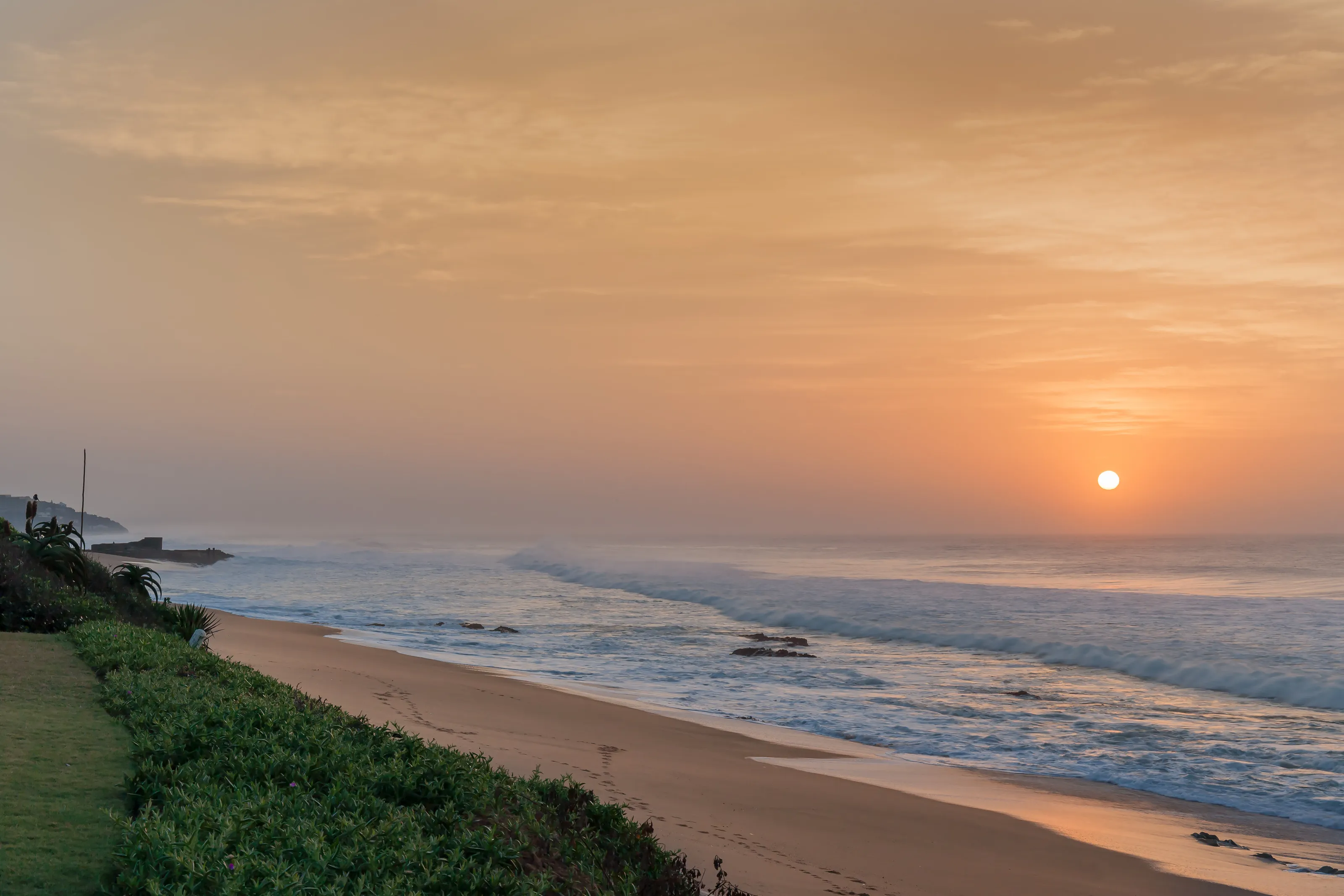Sunrise over Salt Rock Beach