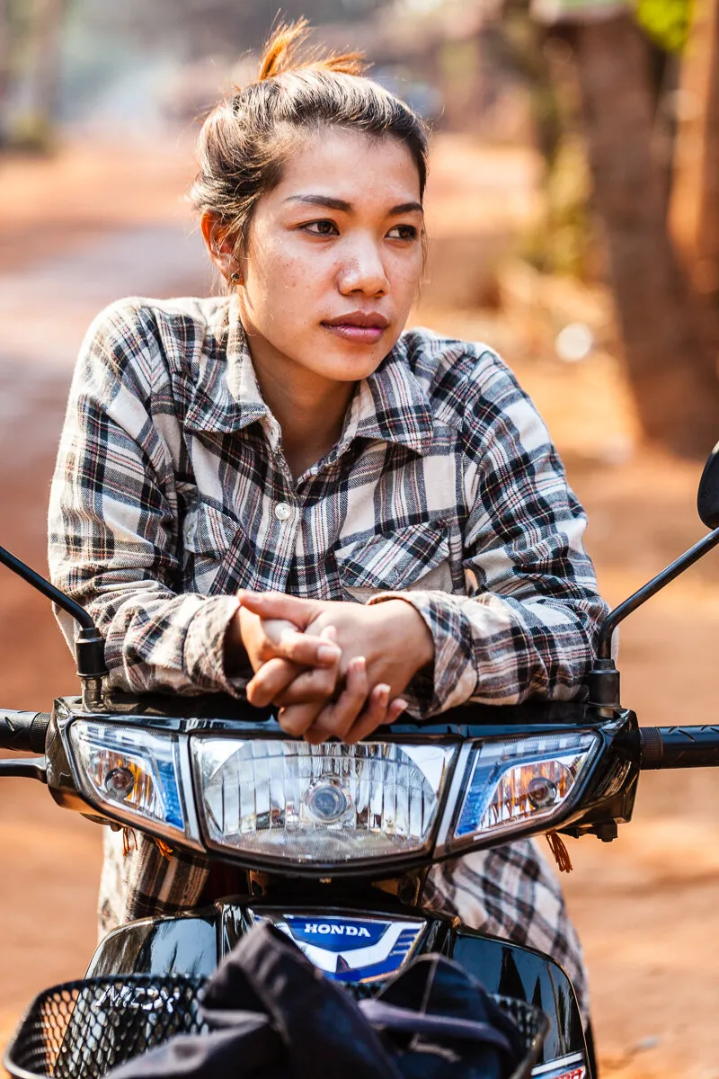 Cambodian woman