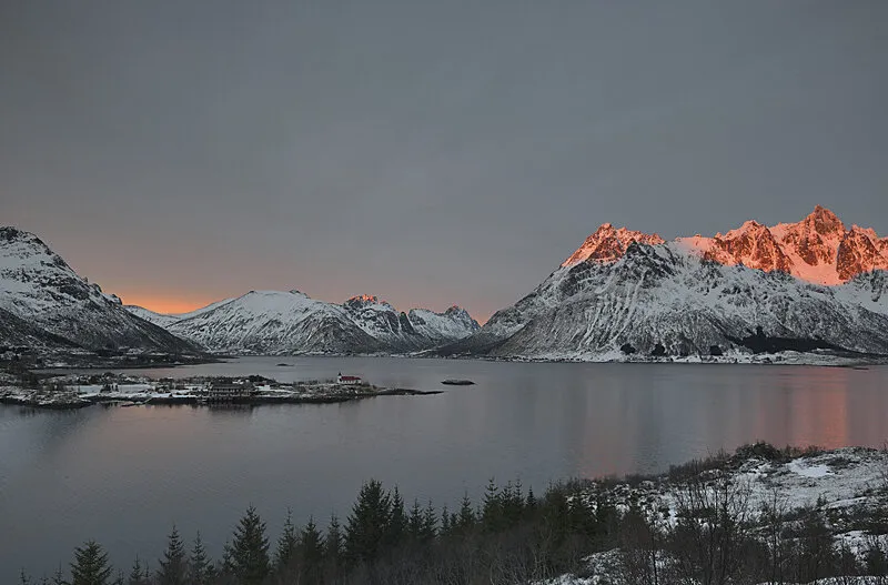 Austnesfjorden Sunset