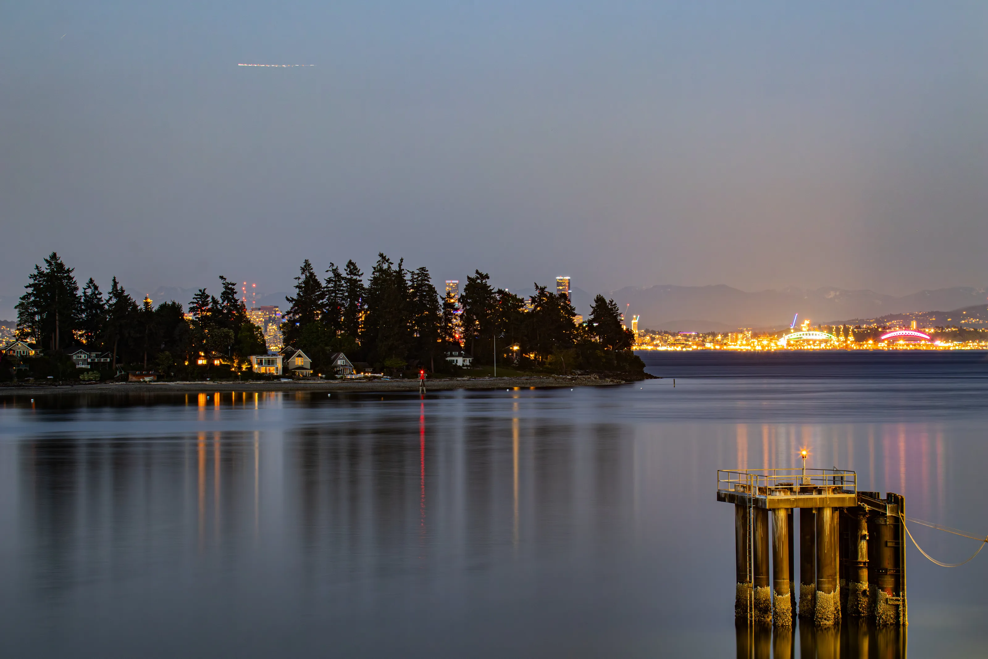 Seattle/Bainbridge Skyline