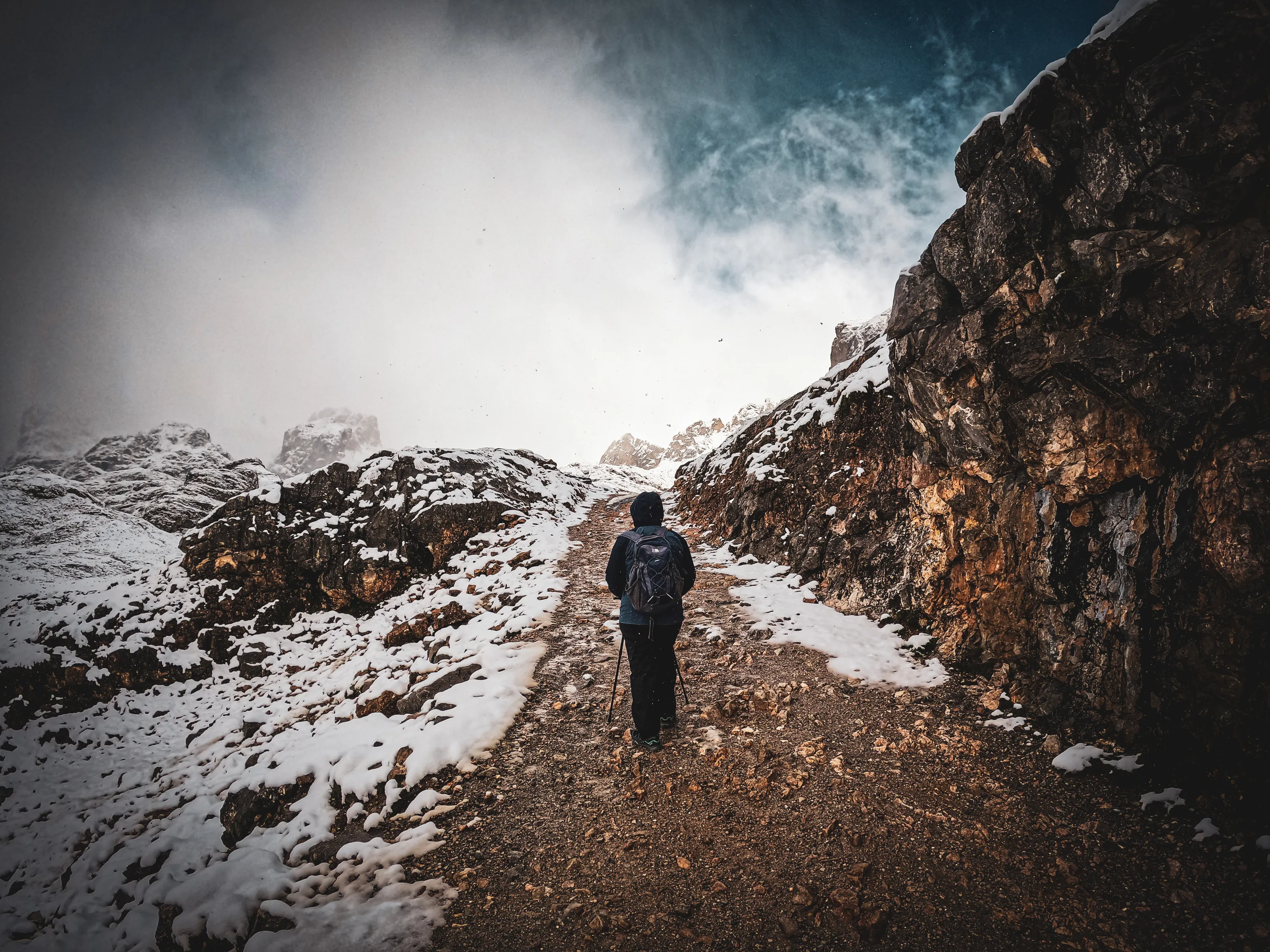 Snowy Spanish Hike