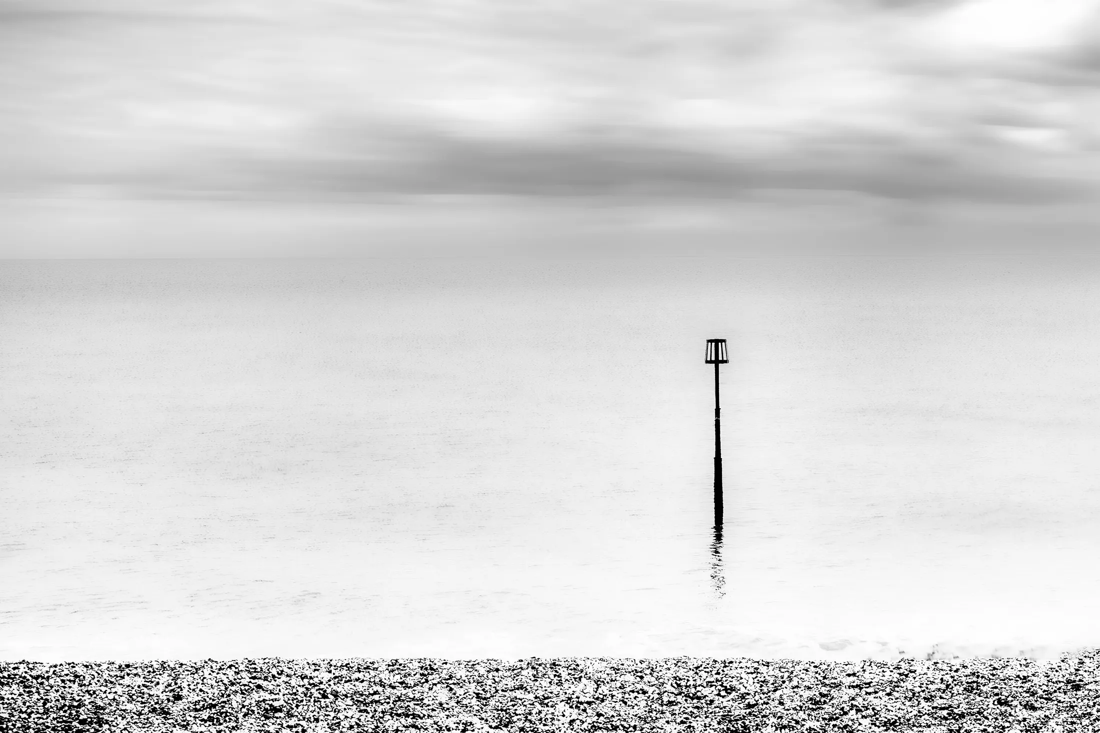Minimalist tide marker