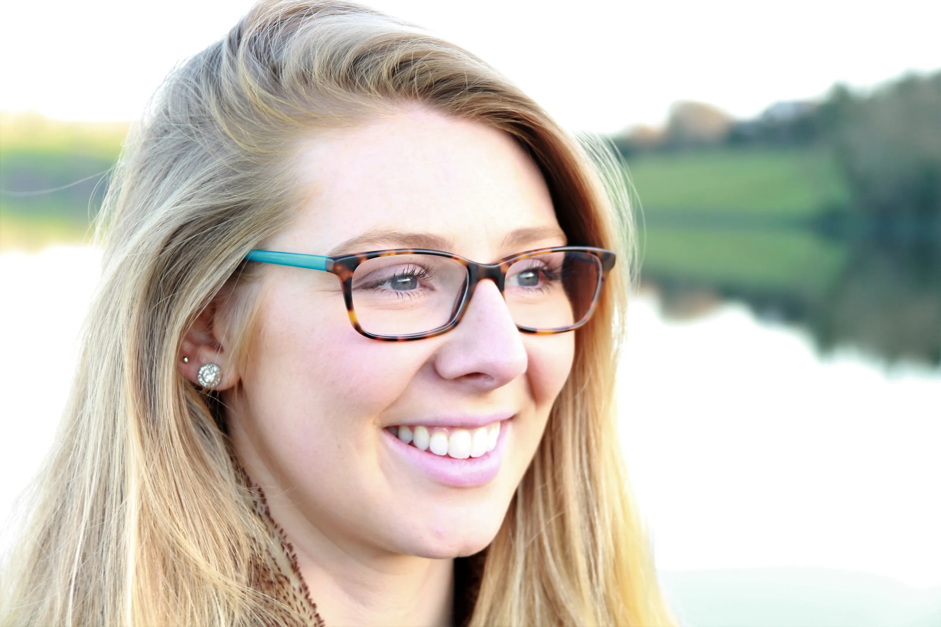 Zoe at Corbet Lough, near Banbridge, Northern Ireland