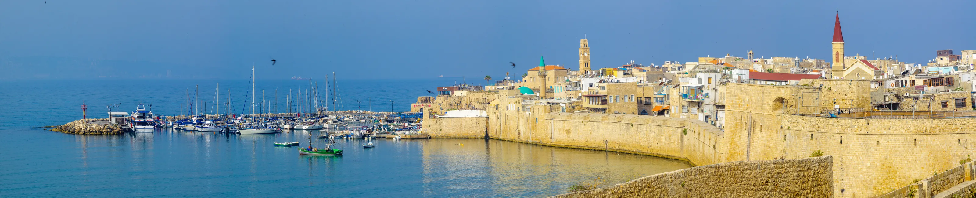 Rooftop view of Acre (Akko)