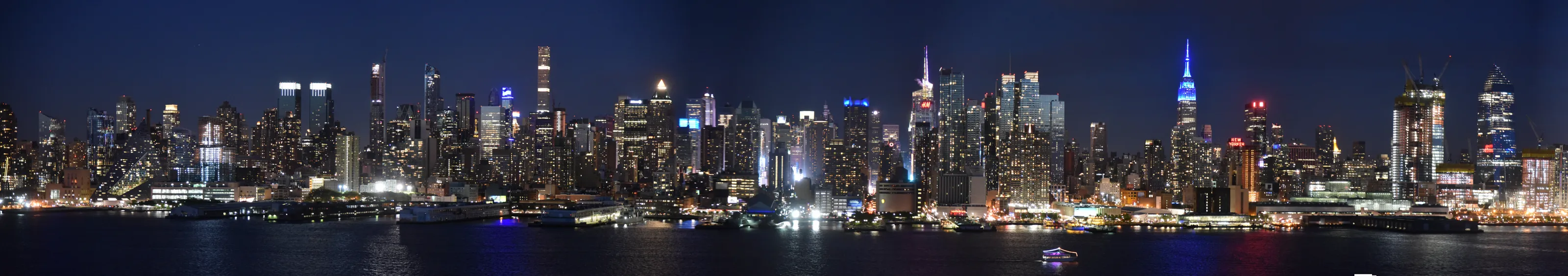 New York Skyline from NJ